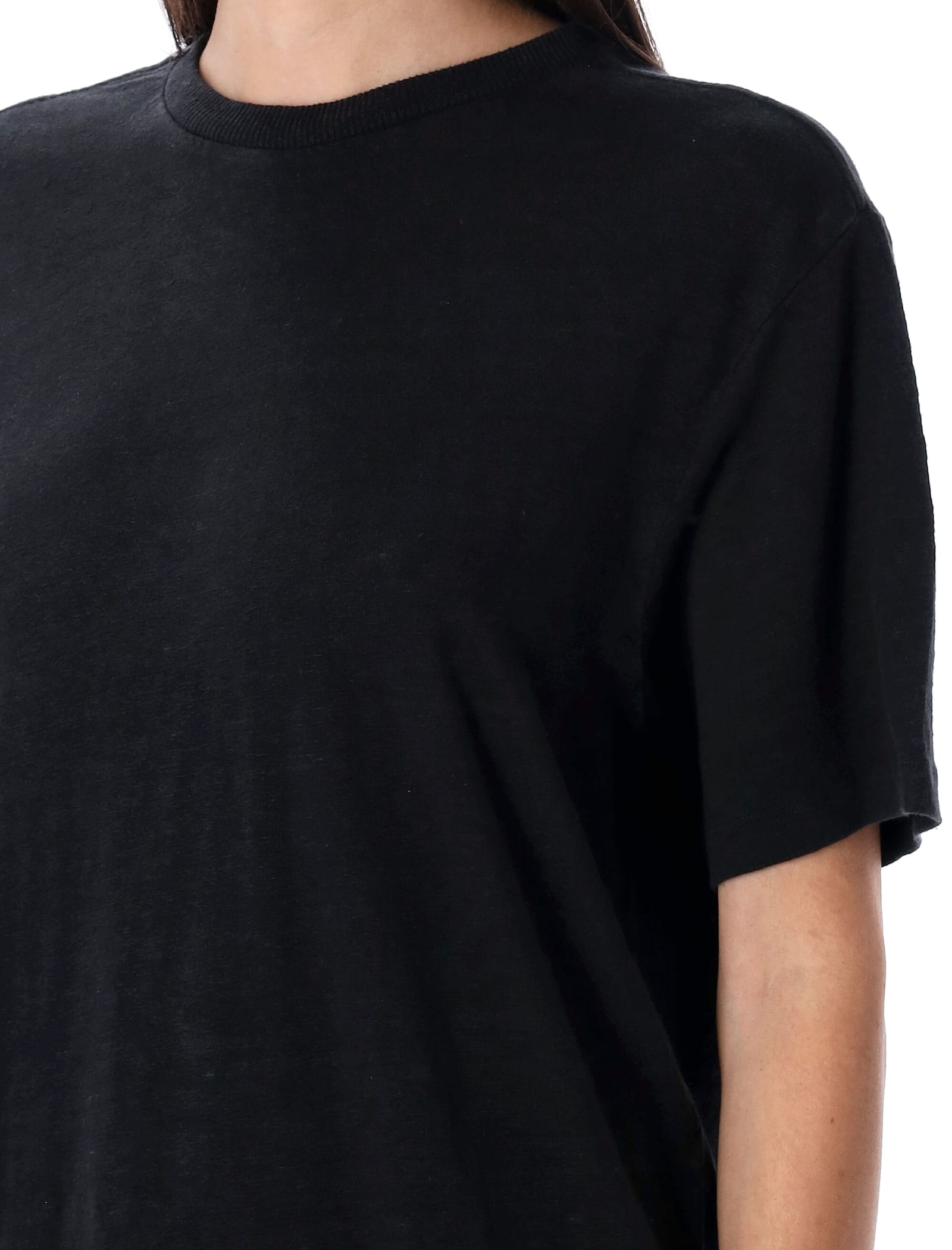 Isabel Marant Étoile Zewel T-shirt In Black