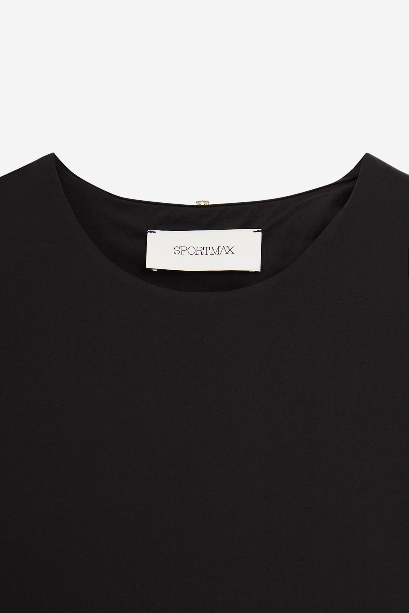 Sportmax Short-sleeved T-shirt In Black