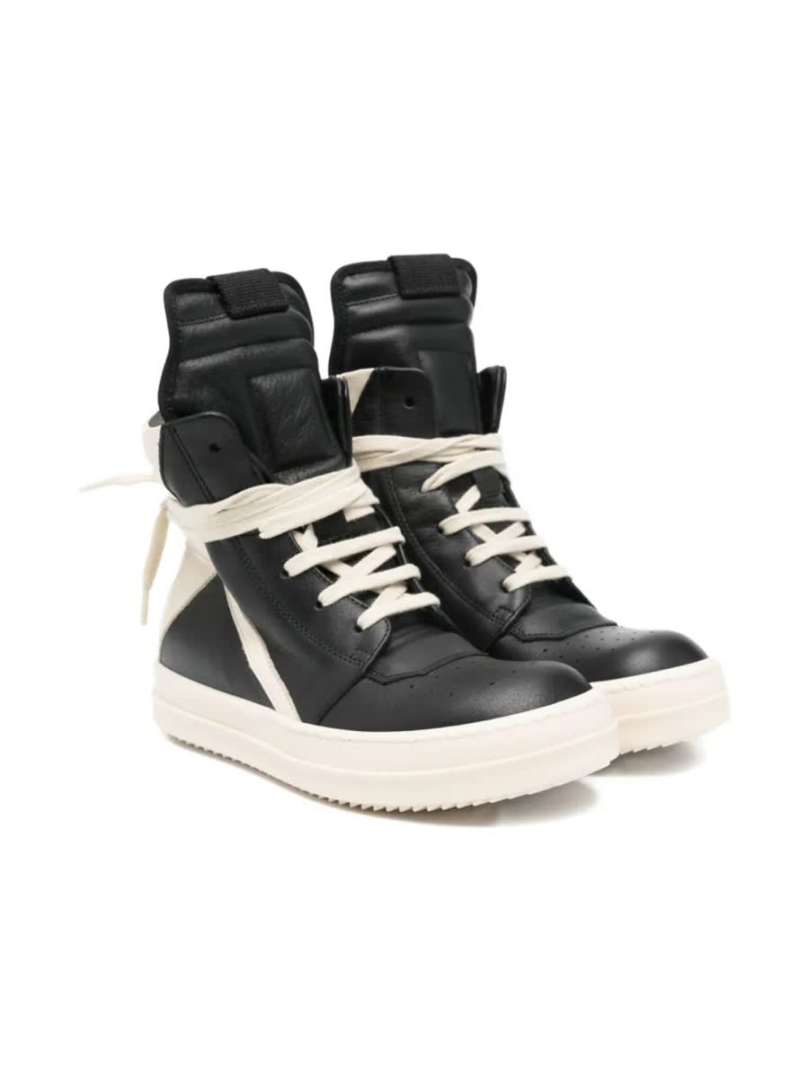 Rick Owens Leather Shoes In Multi