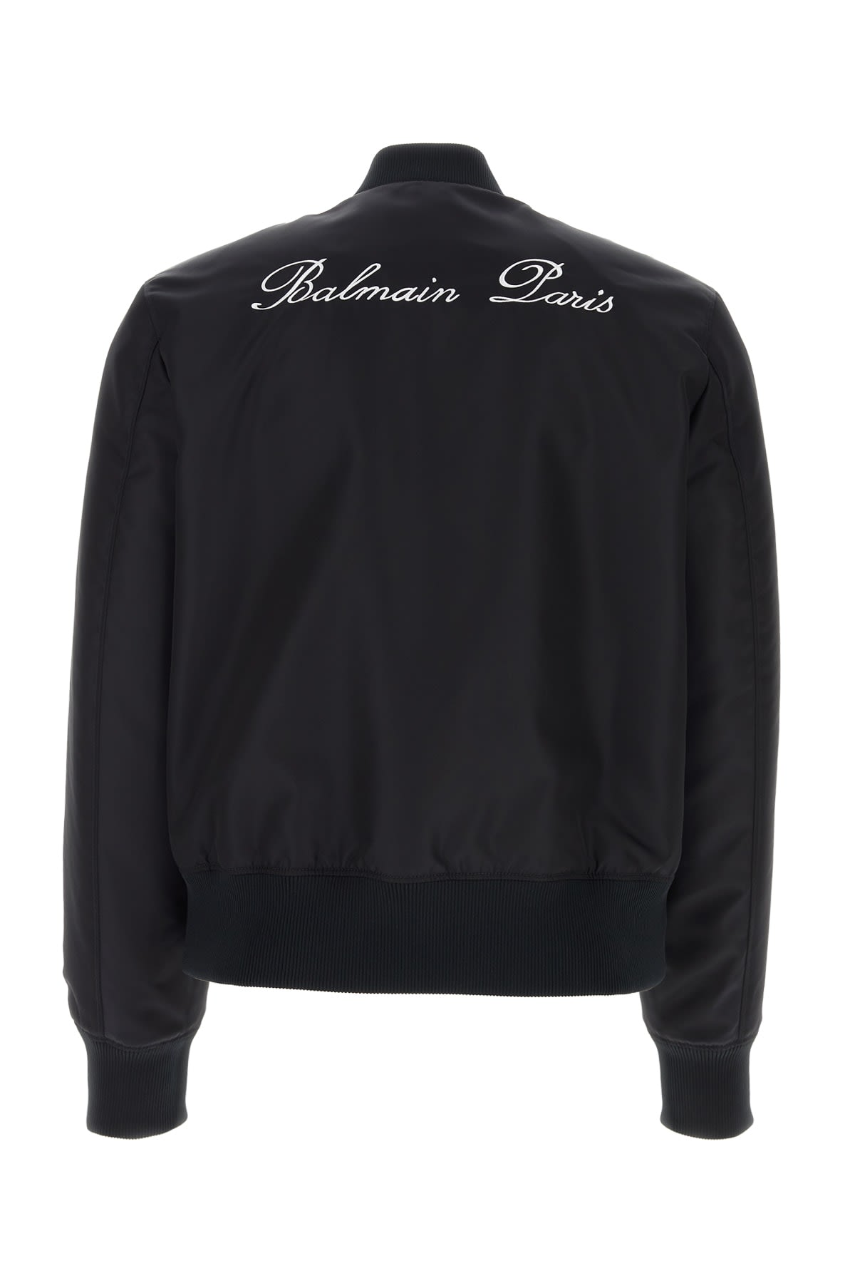 Shop Balmain Giacca In Bleumarinefoncé