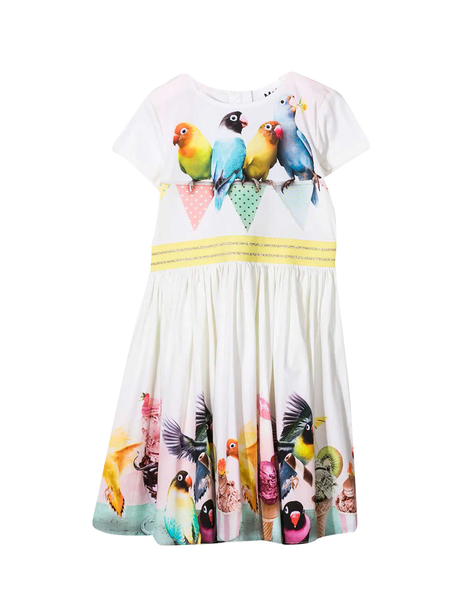 Photo of  Molo White Candy Dress- shop Molo Dresses online sales