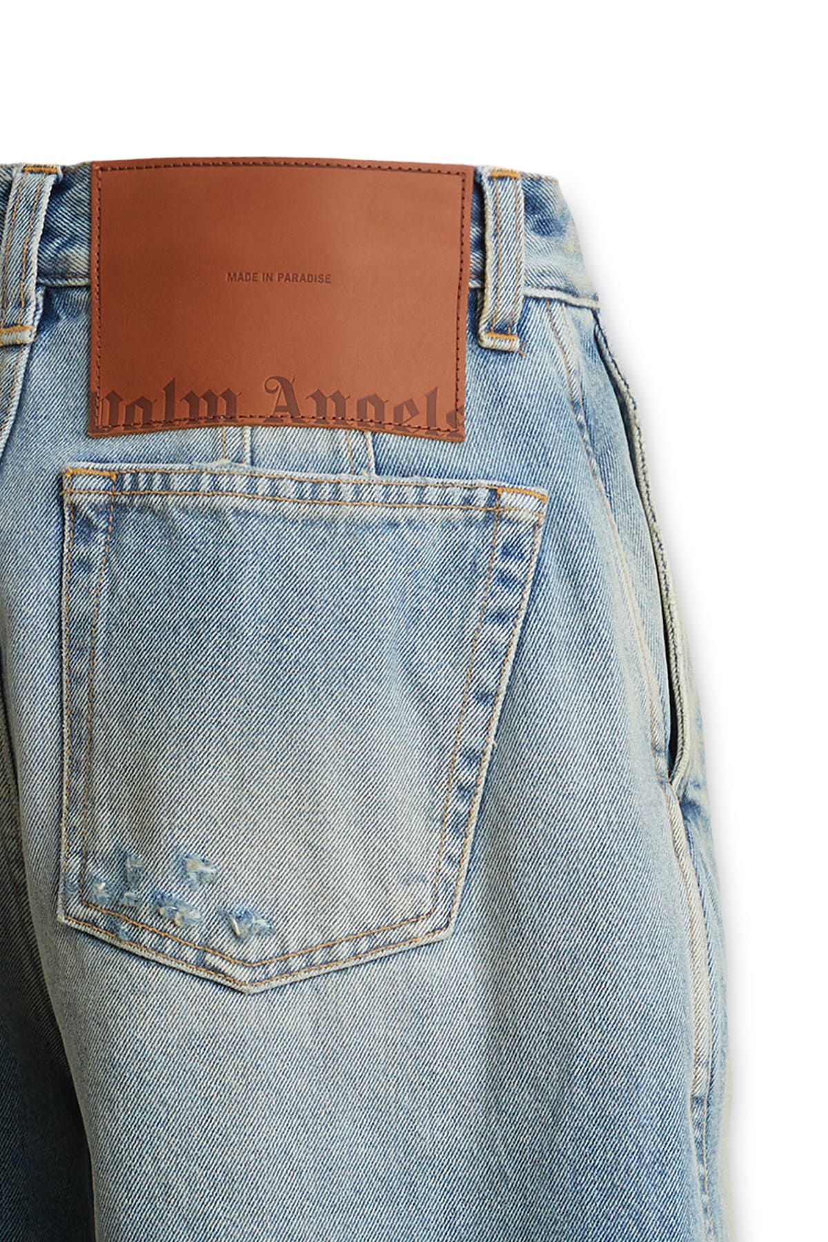 Shop Palm Angels Jeans In 4060