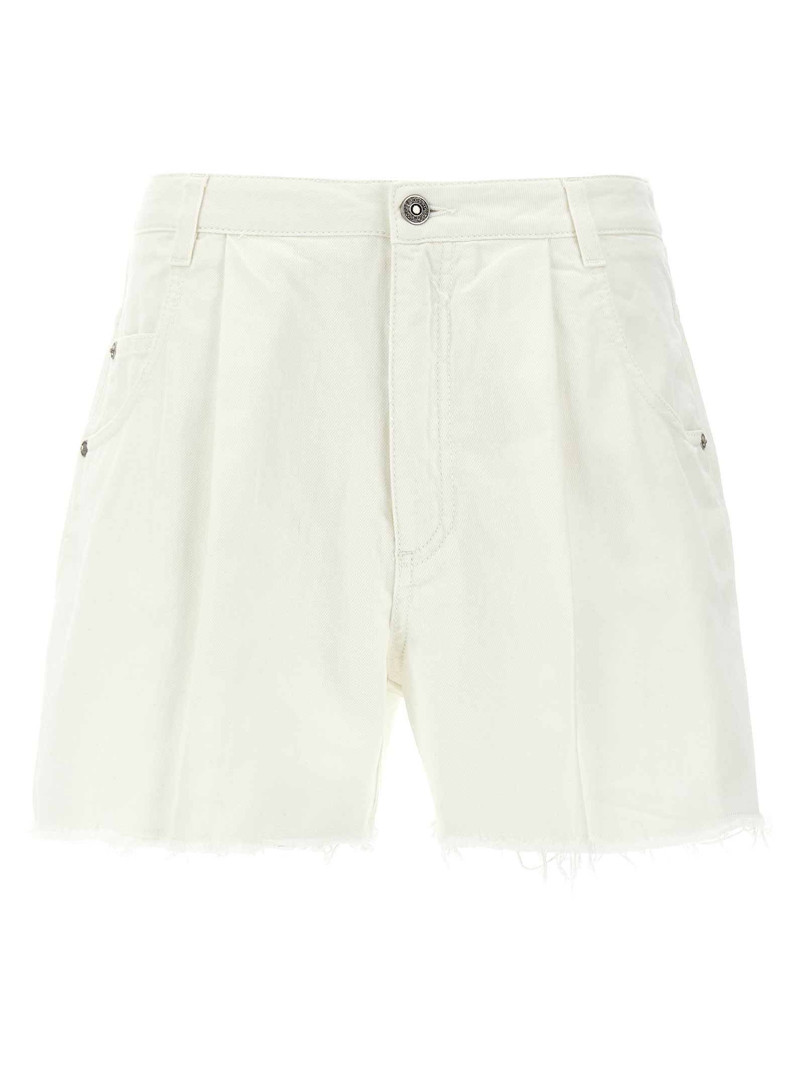 Denim Bermuda Shorts