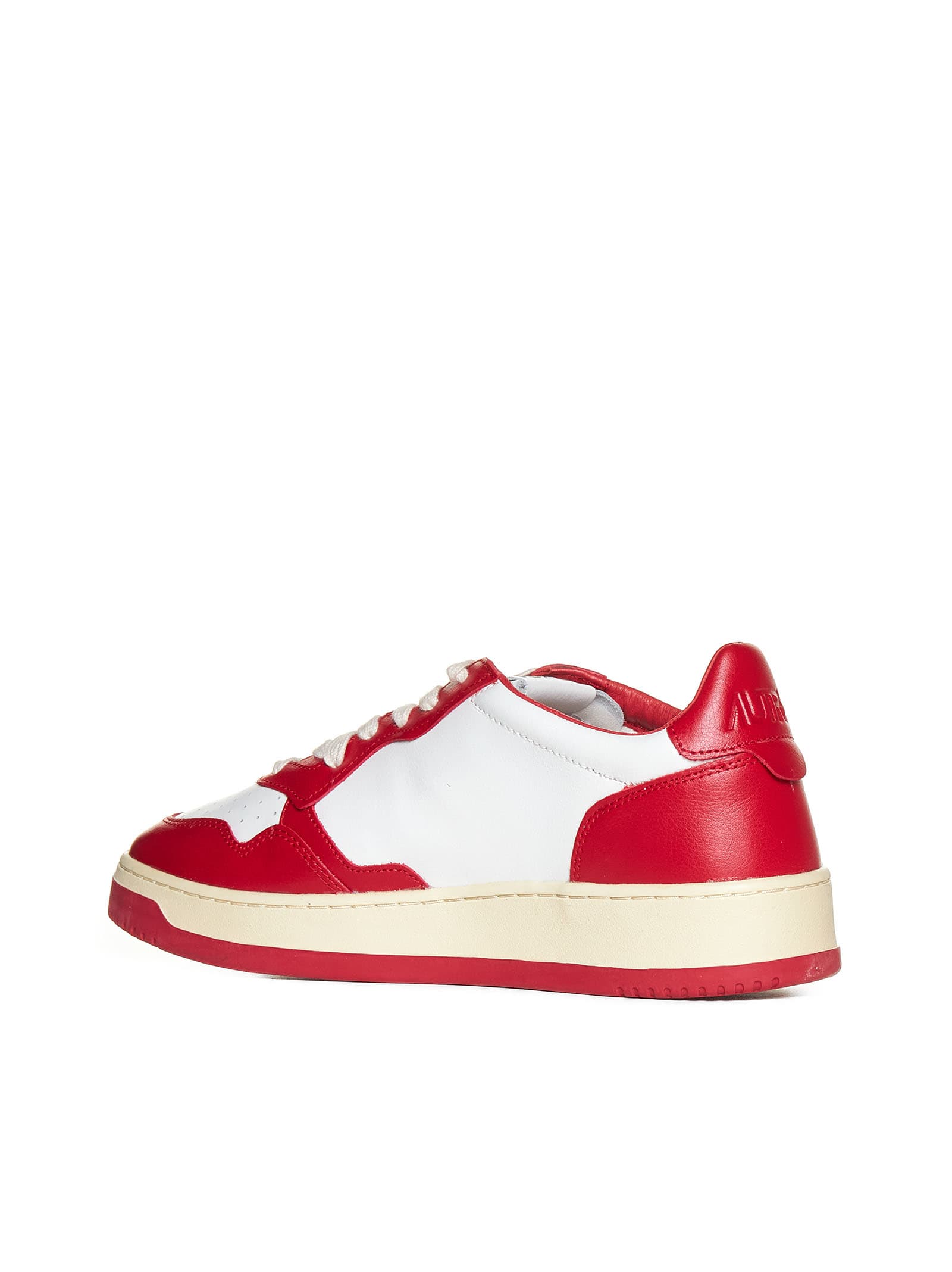 Shop Autry Sneakers In Wht Red