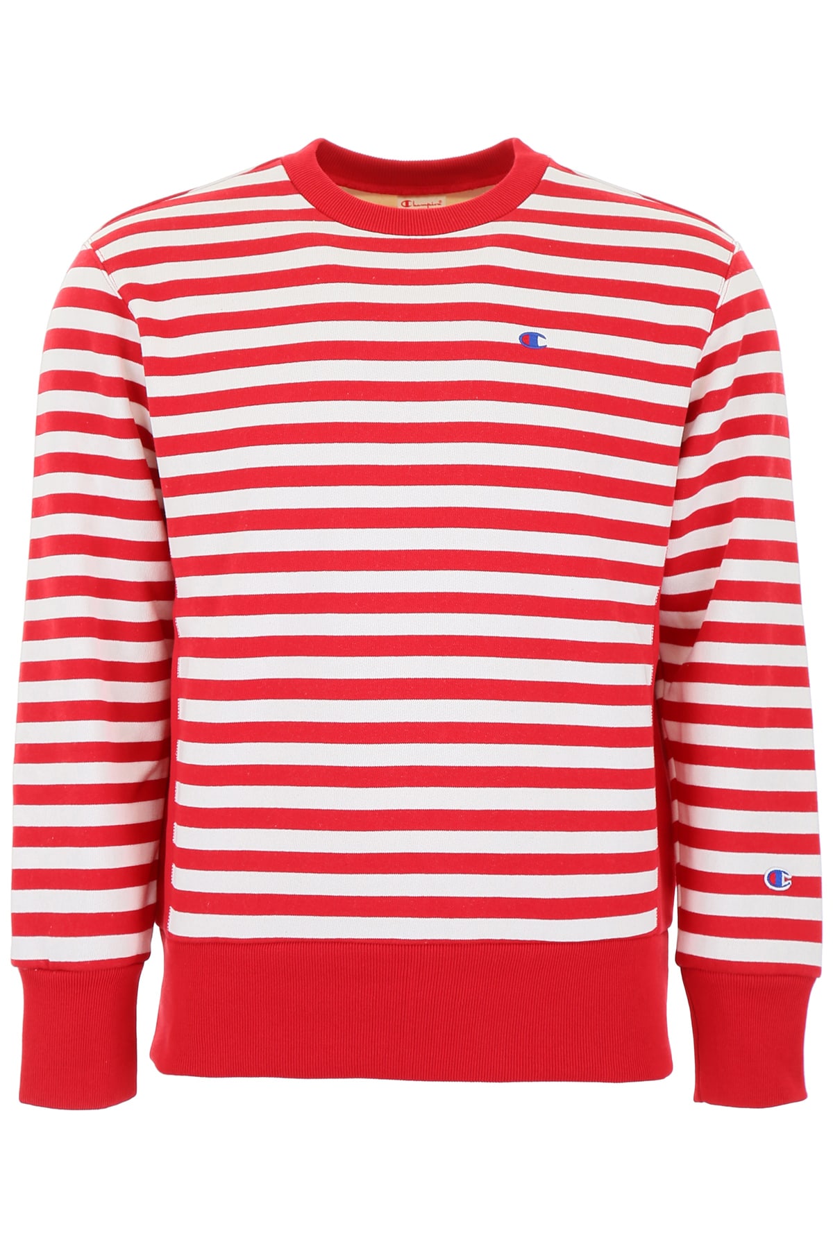 red white and blue champion sweatshirt