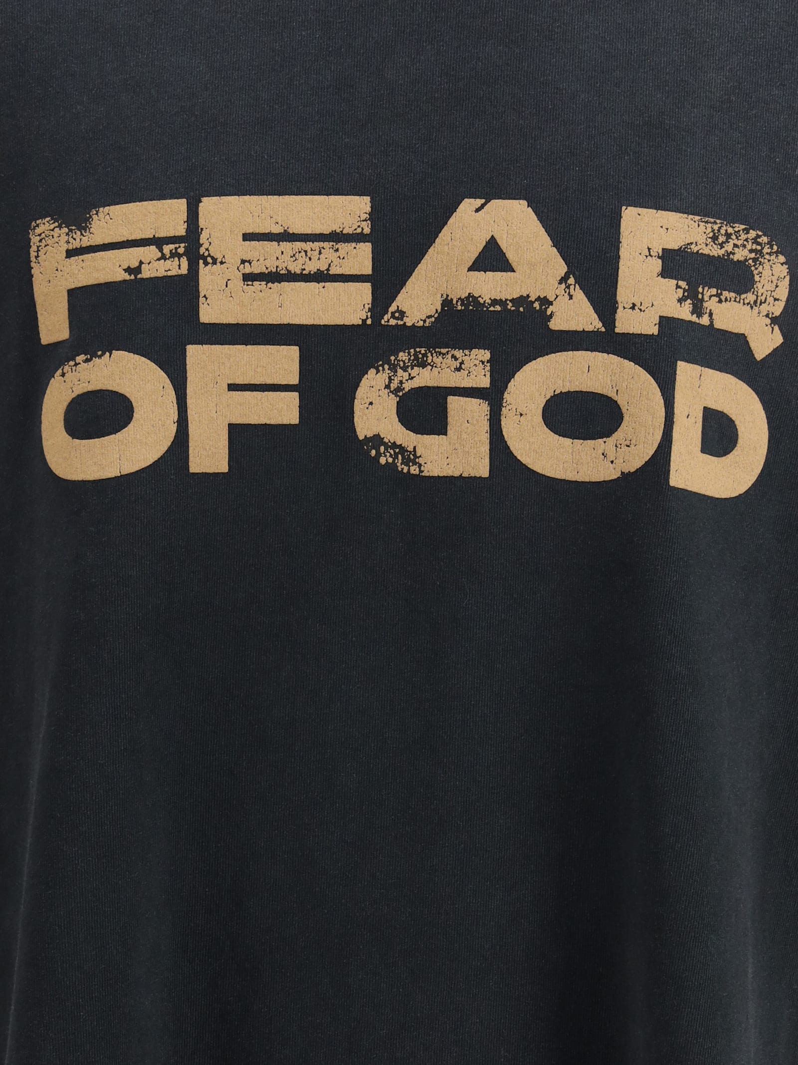 Fear Of God Graphic Longsleeve In Black
