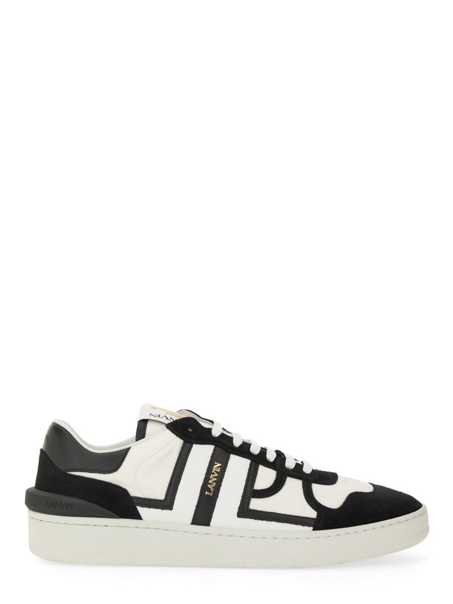 Shop Lanvin Sneaker Clay In White