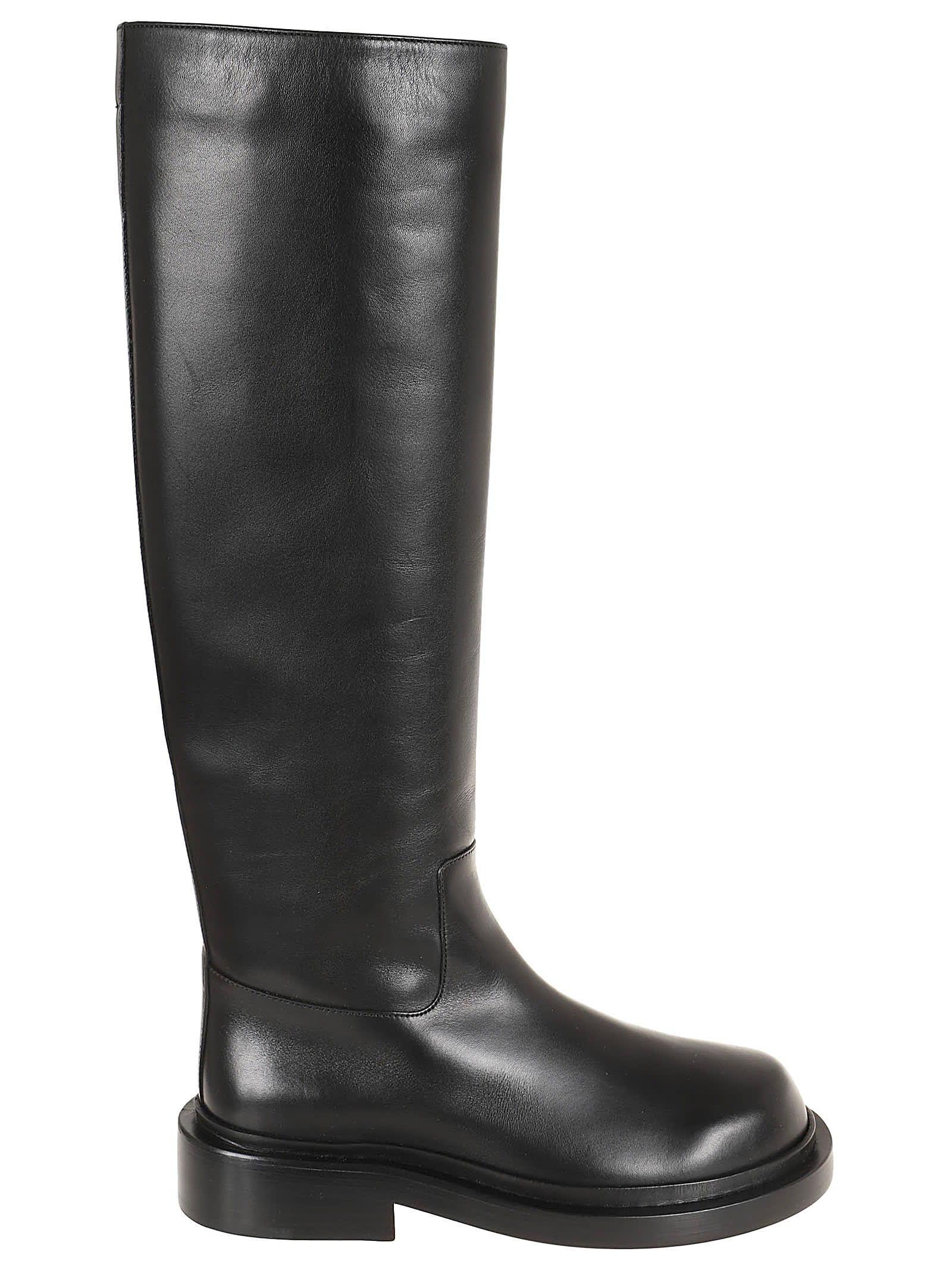 Shop Jil Sander High Boot In Black