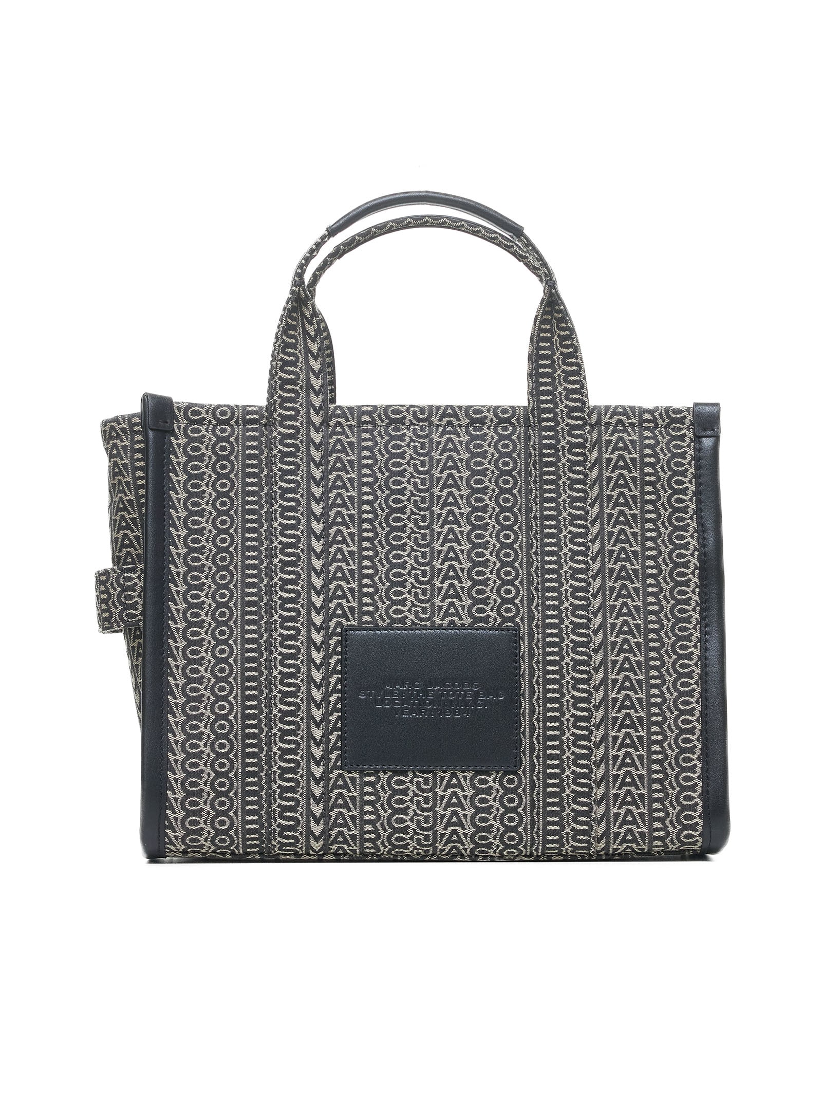 Marc Jacobs The Monogram Medium Tote Bag In Beige Multi