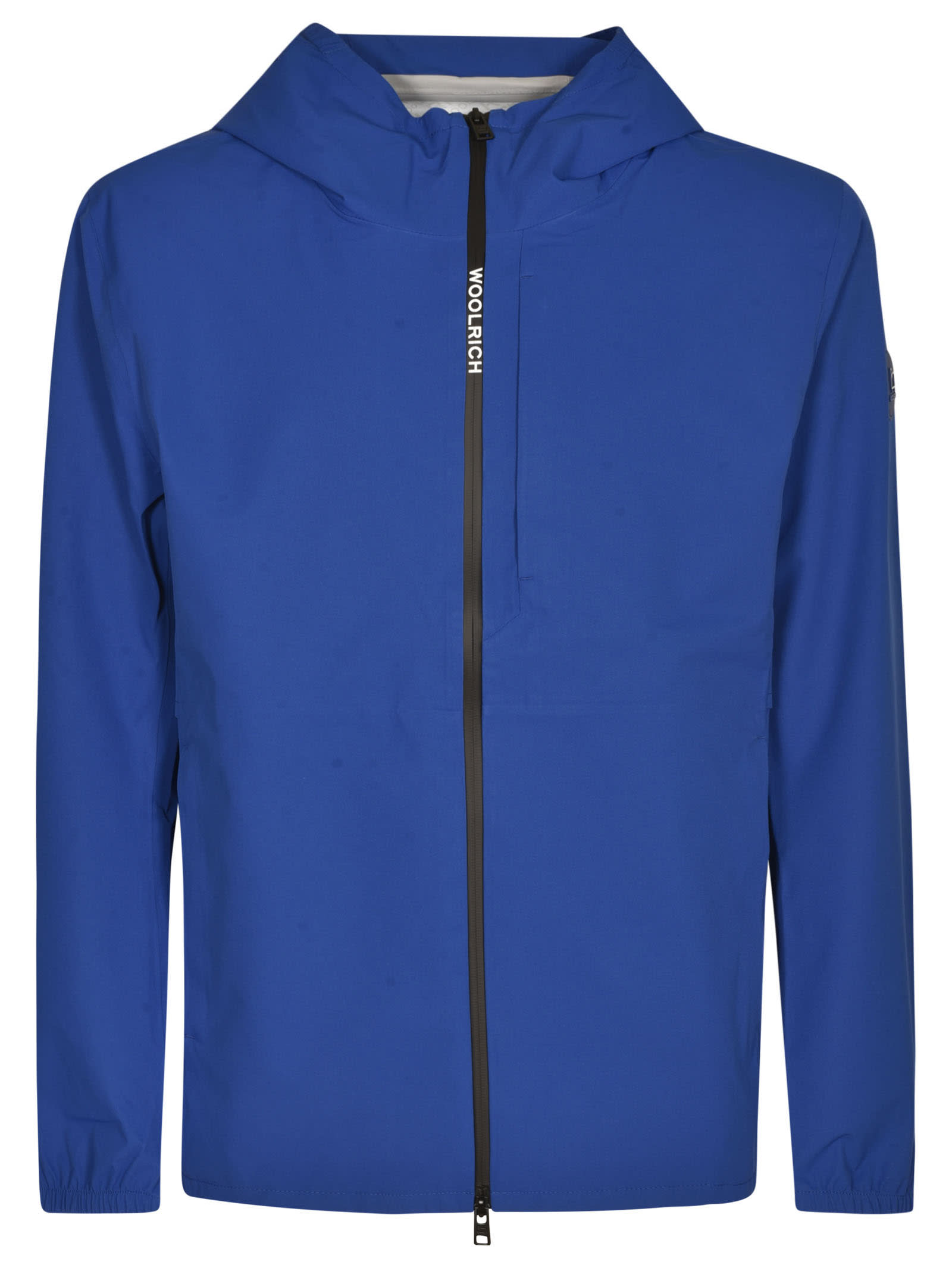 Shop Woolrich Pacific Hooded Jacket In Blue