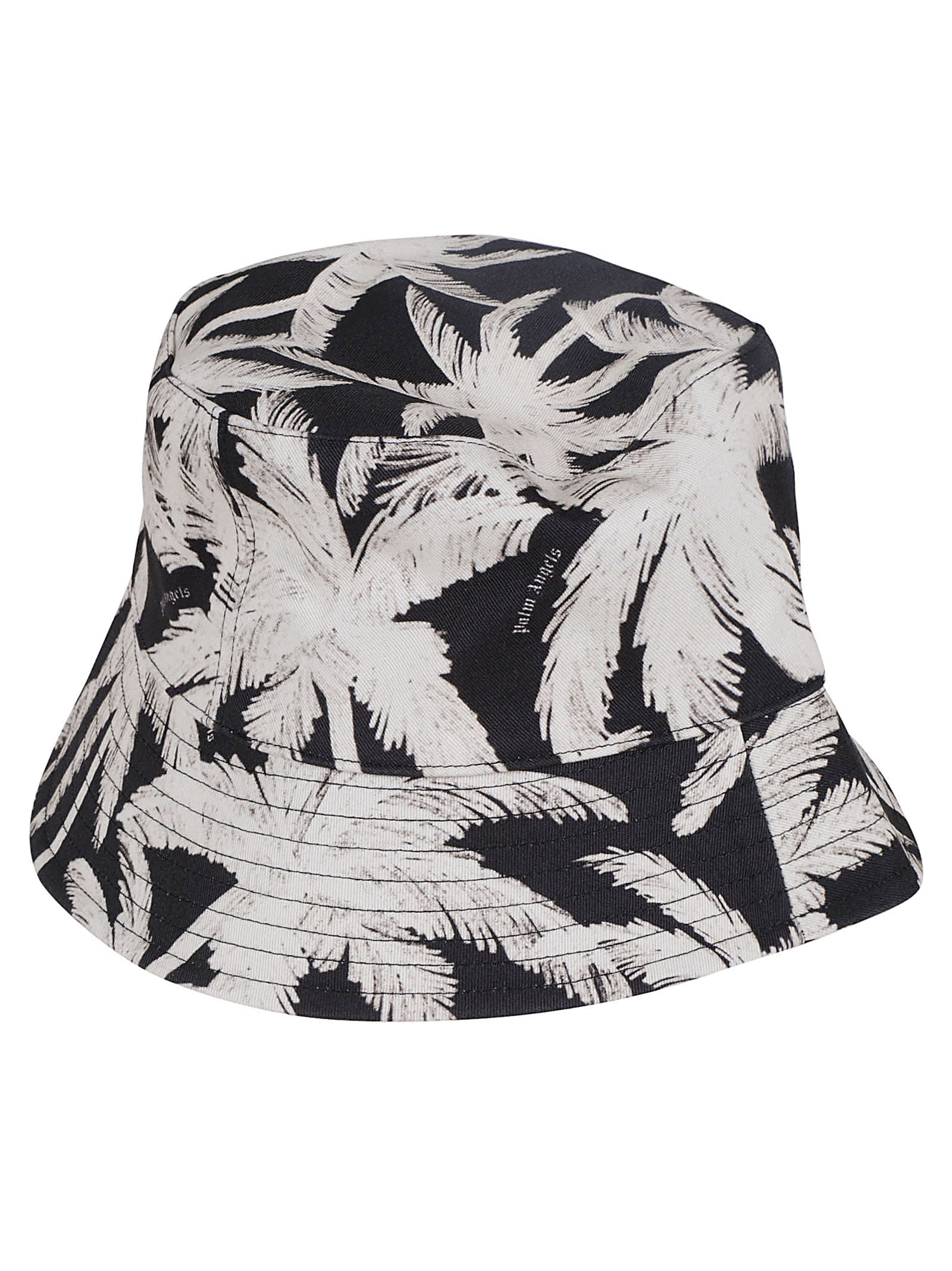 PALM ANGELS ALL-OVER BUCKET HAT