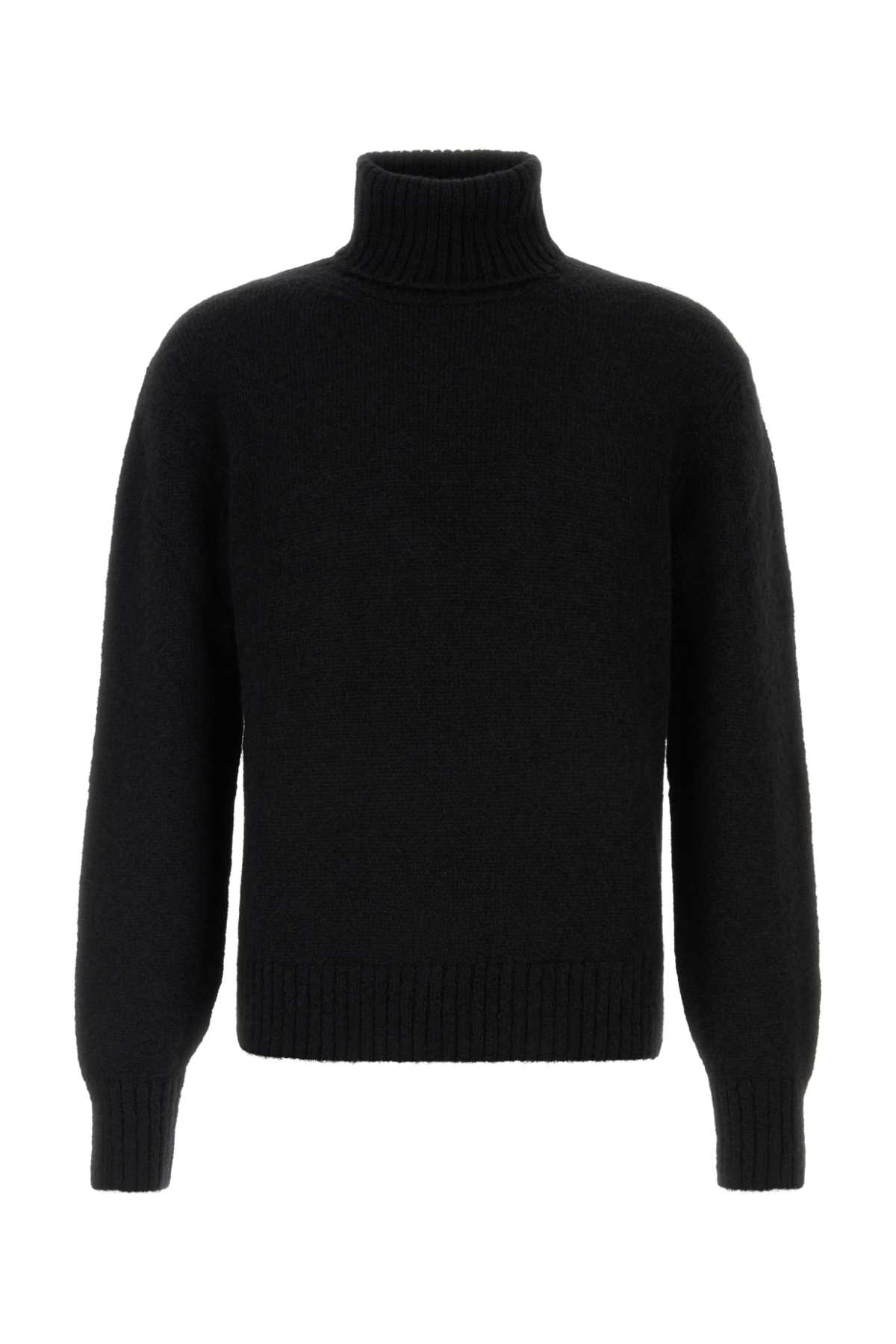 Tom Ford Black Alpaca Blend Sweater