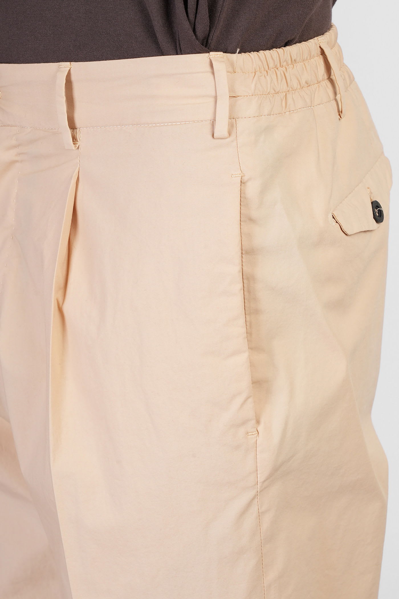 Santaniello Irno Evo Pants In Beige Cotton
