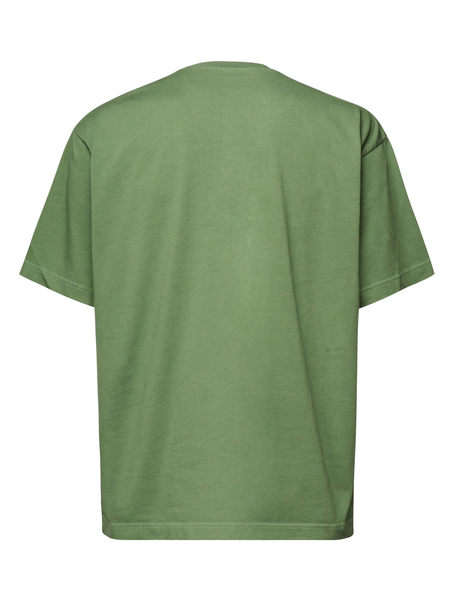 Jw Anderson Diorama Printed T-shirt In Forest Green
