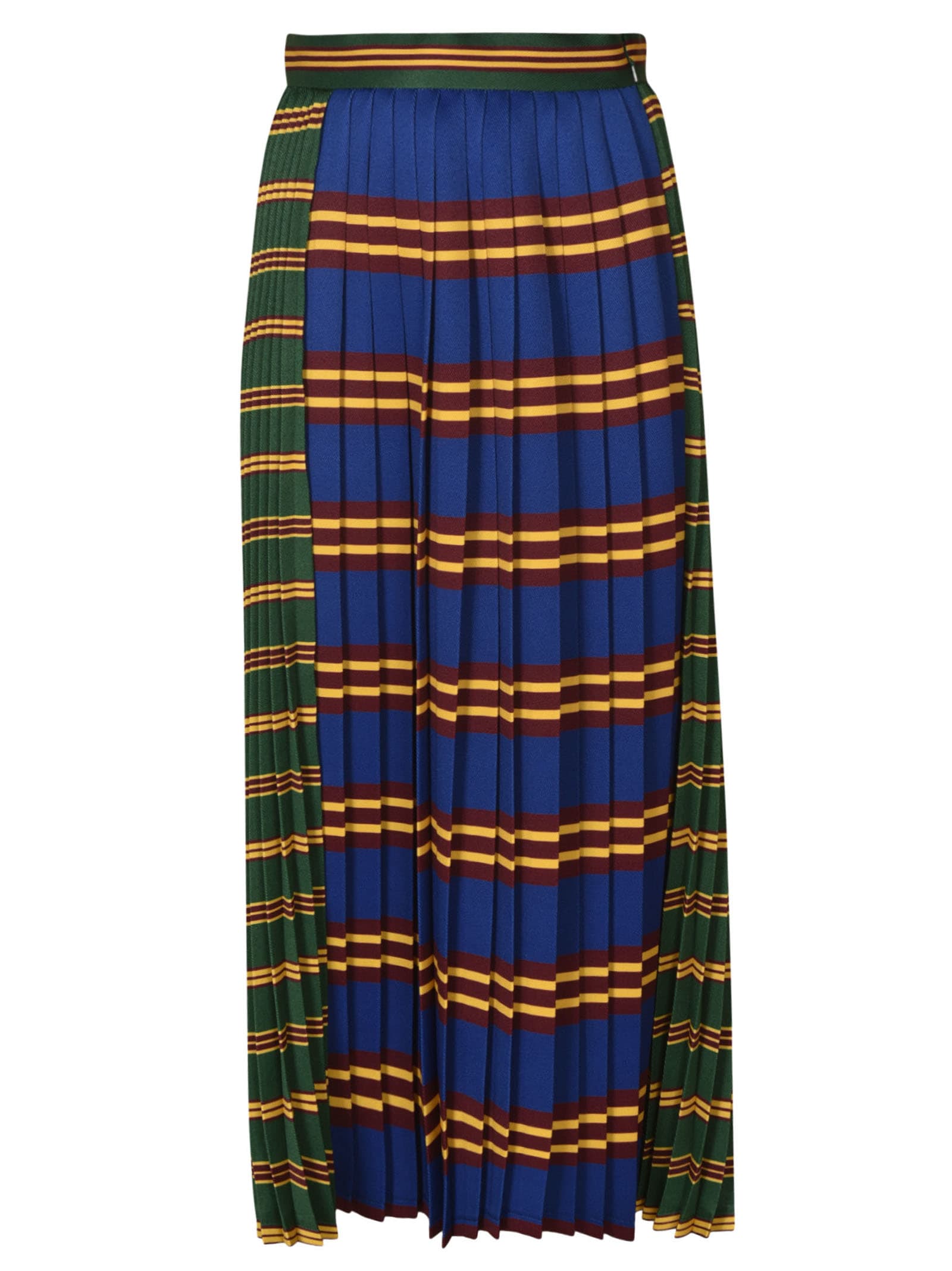 Philosophy di Lorenzo Serafini Stripe Patterned Pleated Skirt