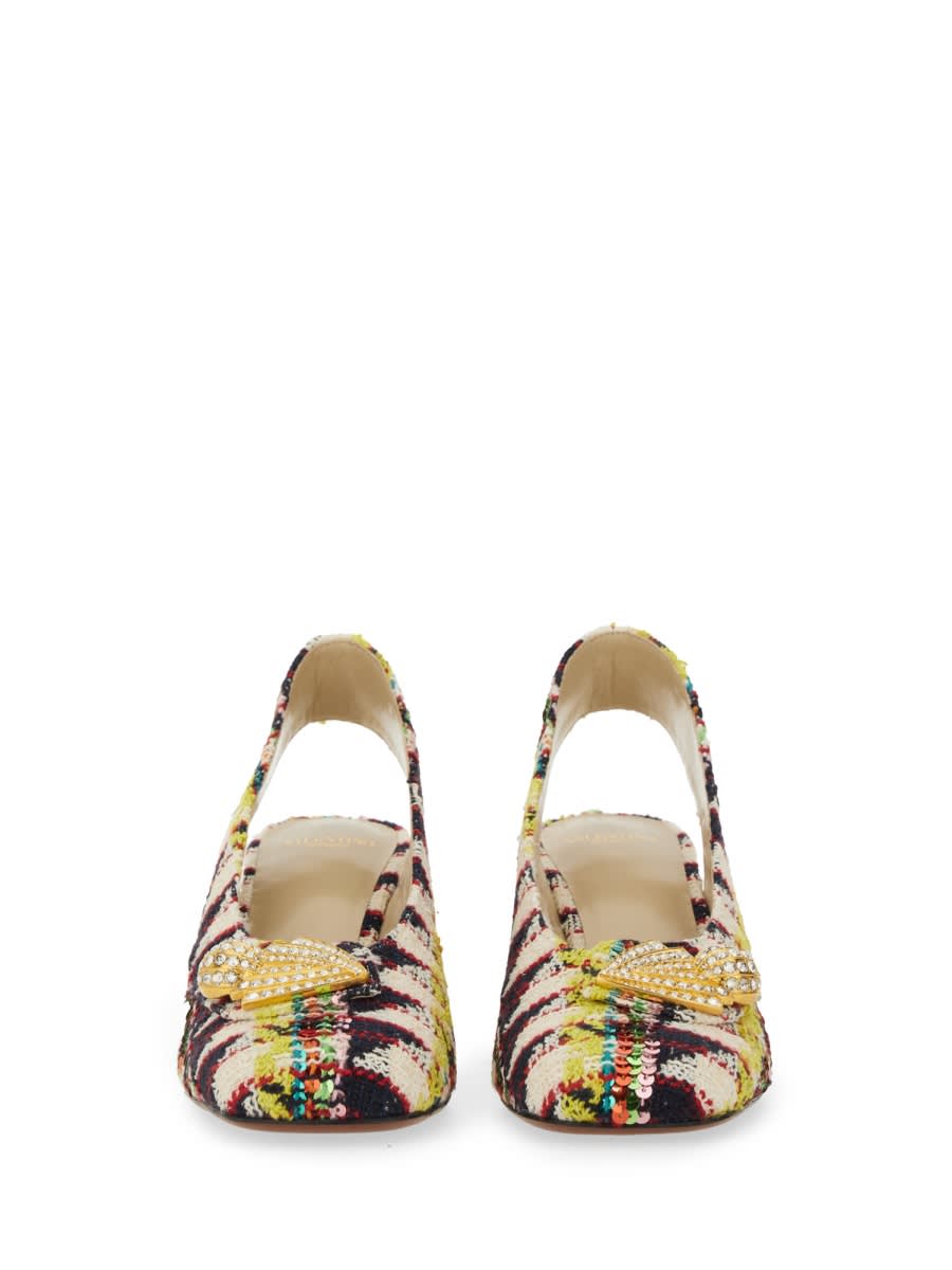 Valentino 60mm Adamantine Sequin-embellished Pumps In Multi