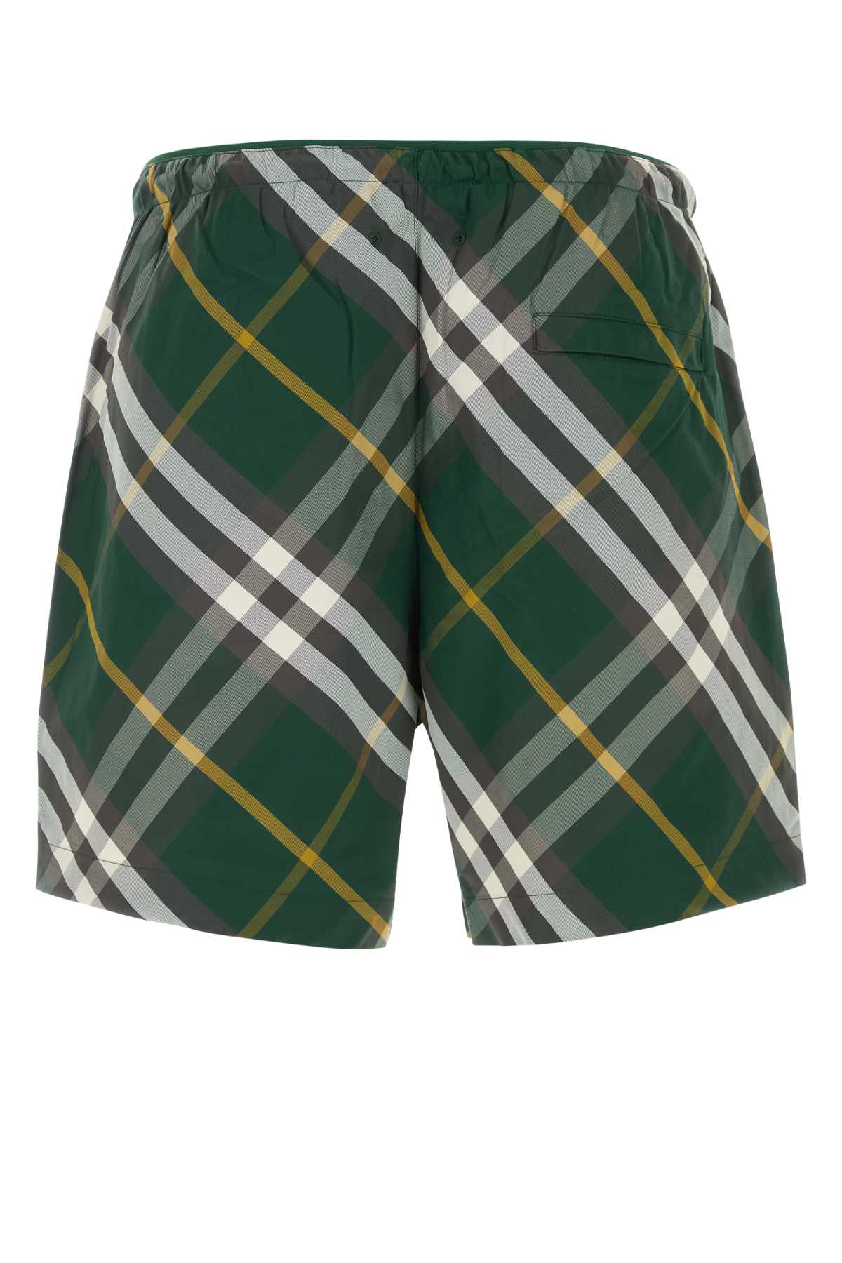 Shop Burberry Printed Nylon Swimming Shorts In Ivyipcheck