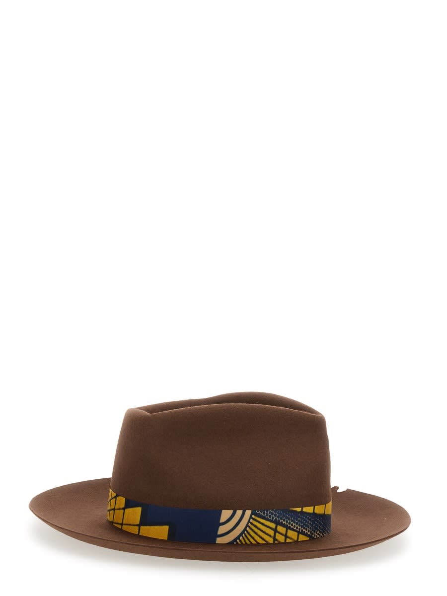 Shop Super Duper Hats Bougainvillea Hat In Brown
