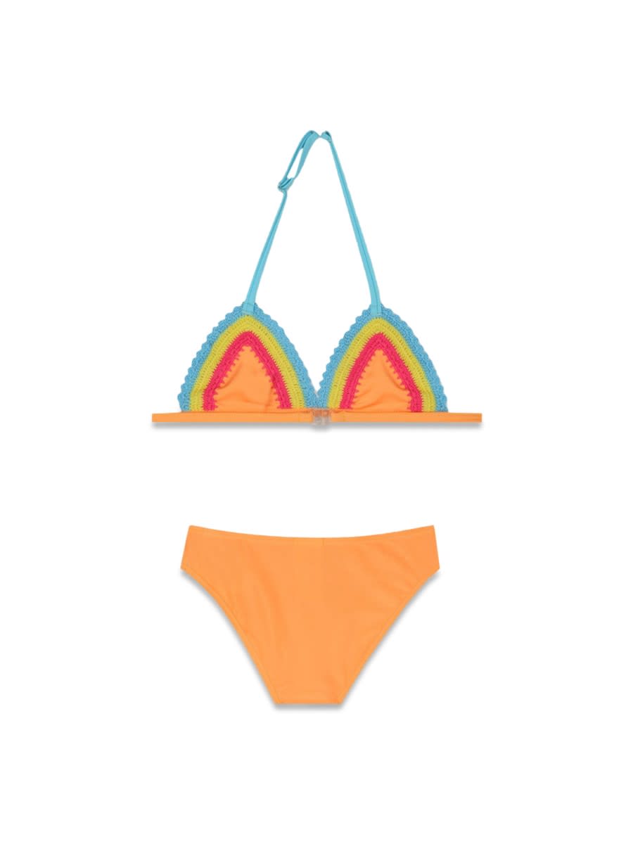 Billieblush Crochet Bikini In Orange