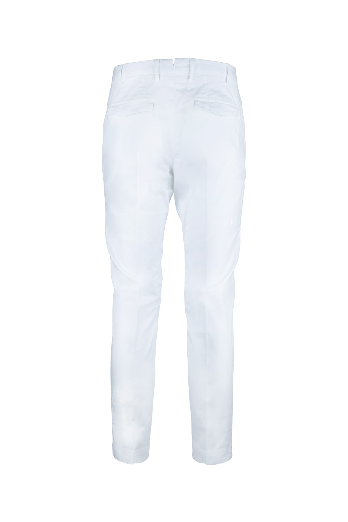 Pt Torino Trousers With Back Pockets And Belt Loops In Y010