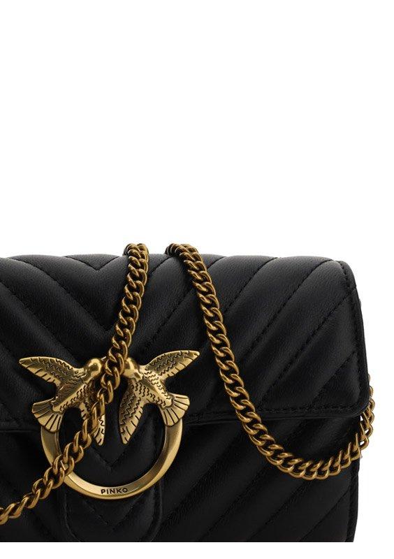 PINKO LOVE ONE SHOULDER WALLET
