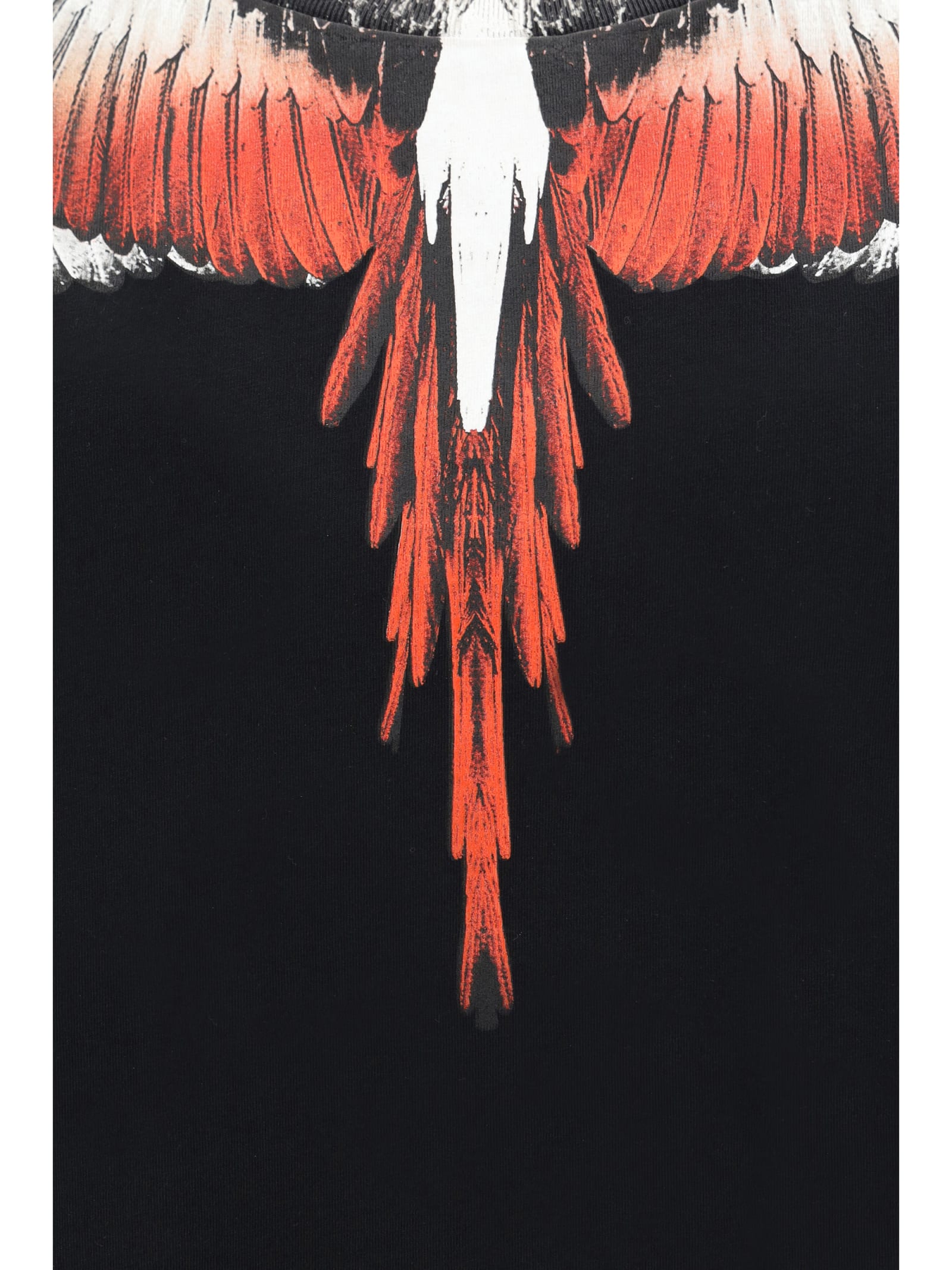 Shop Marcelo Burlon County Of Milan Icon Wings T-shirt In Black Red