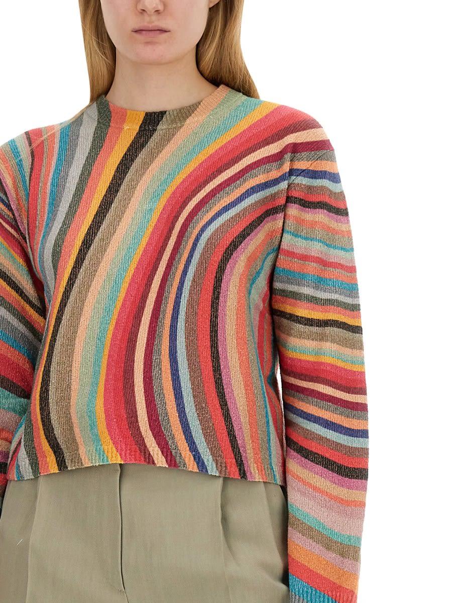 Shop Ps By Paul Smith Swirl Shirt In Multicolour