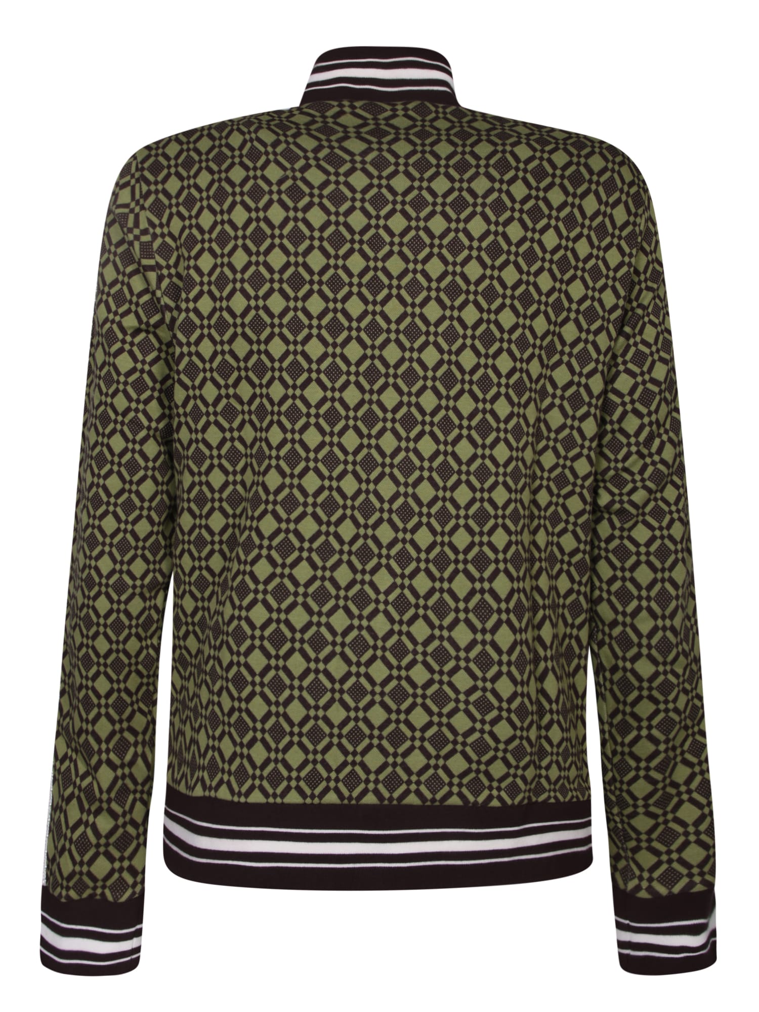 Shop Wales Bonner Olive Green Power Vmil Track Jacket
