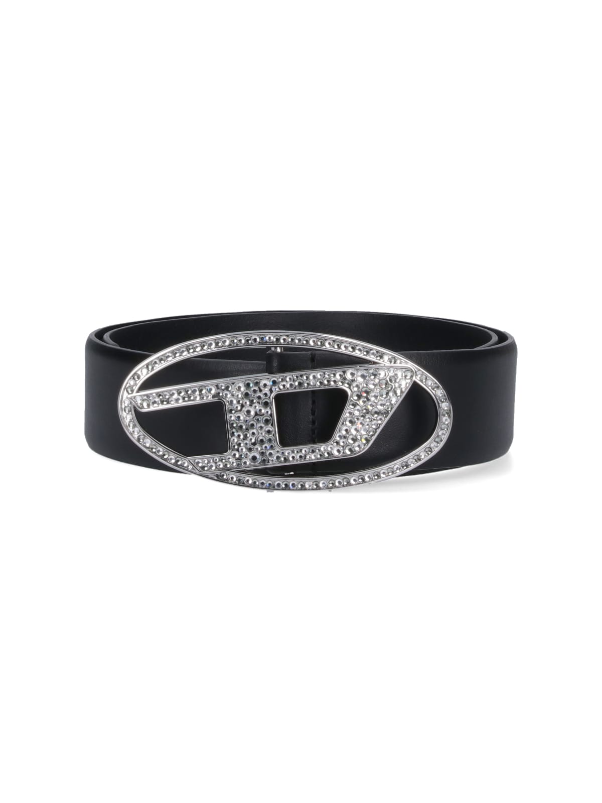 B-1dr Strass Leather Belt