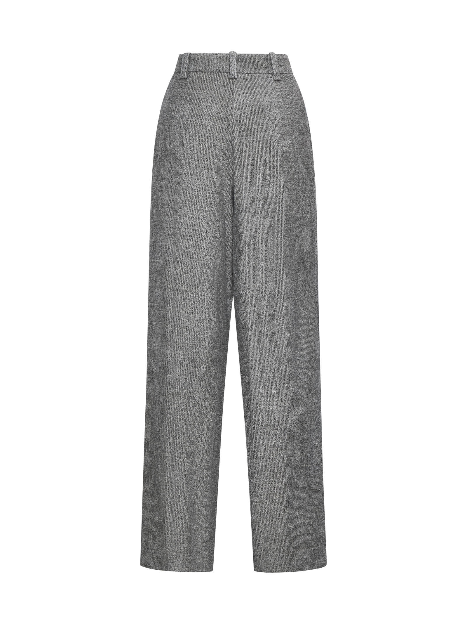 Shop Alysi Pants In Grey