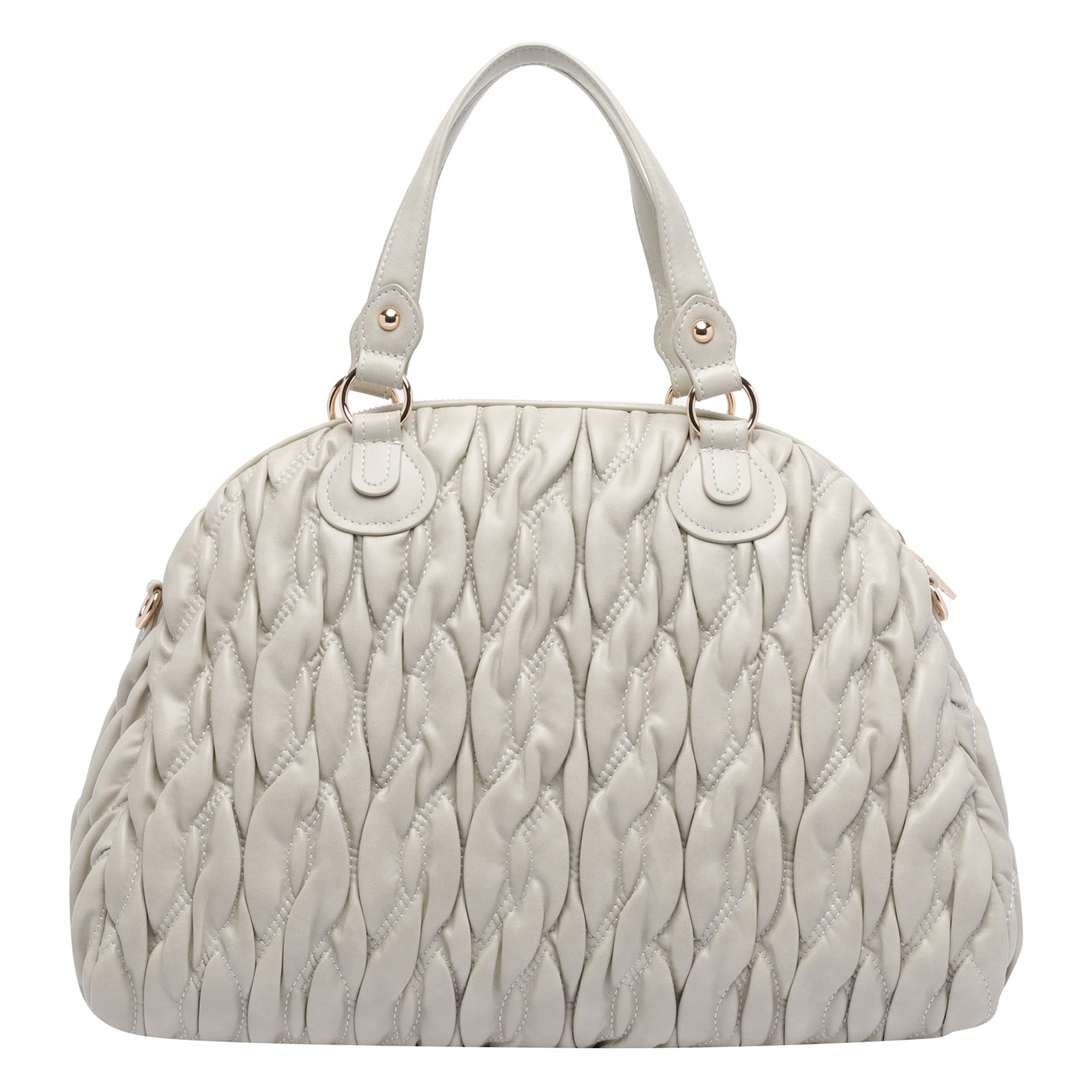 Liu •jo Medium Logo Handbag In White