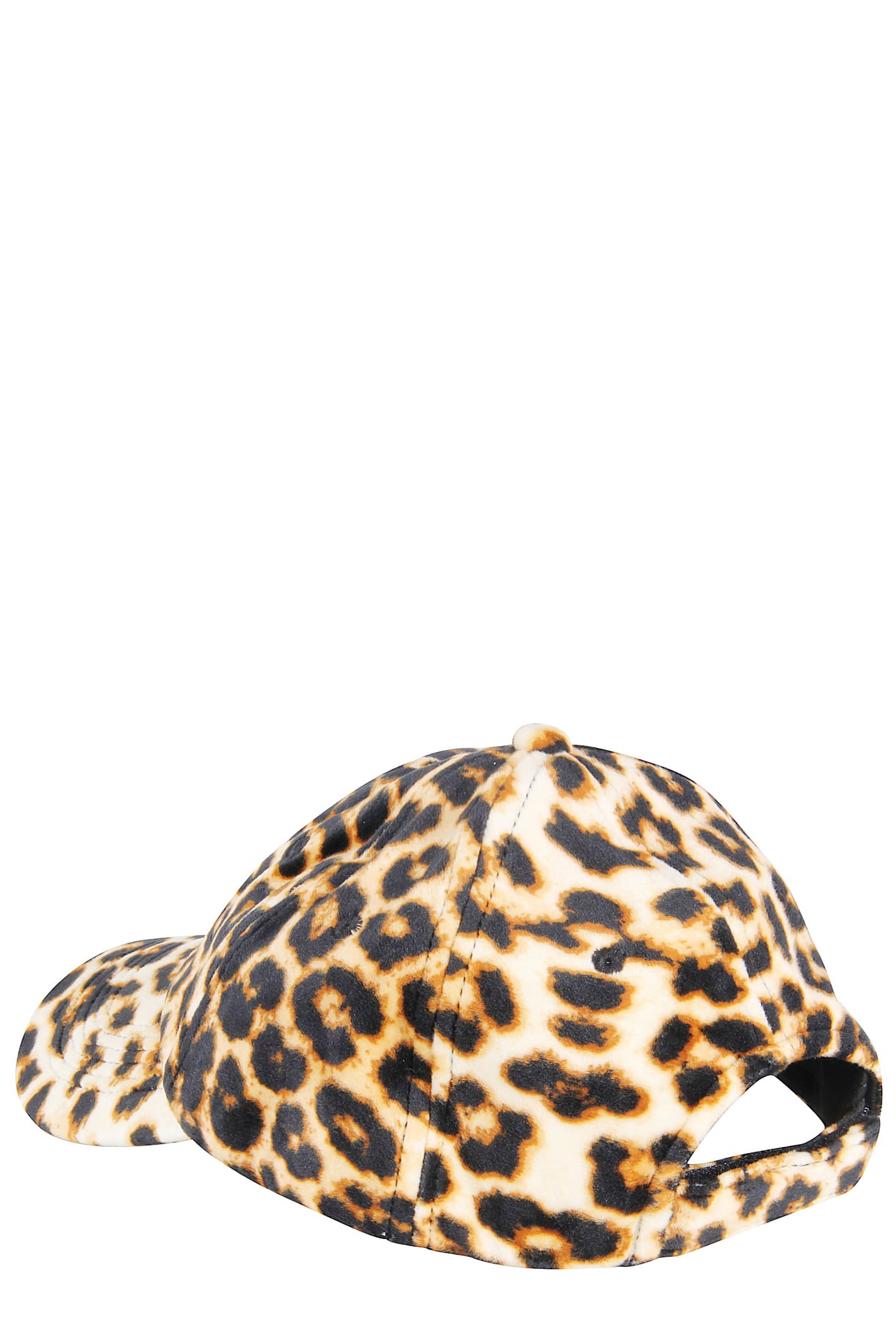 Mc2 Saint Barth Leopard Baseball Cap In Animal Print
