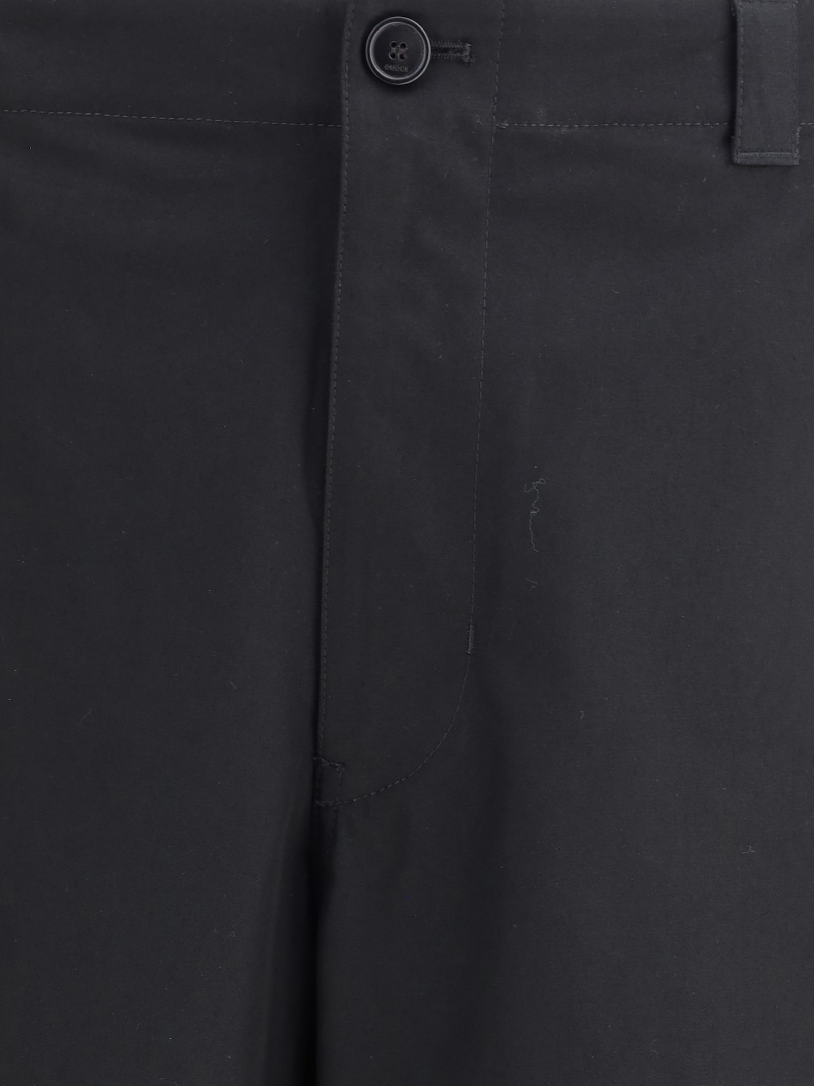 Gucci Men Cotton Pants In Black