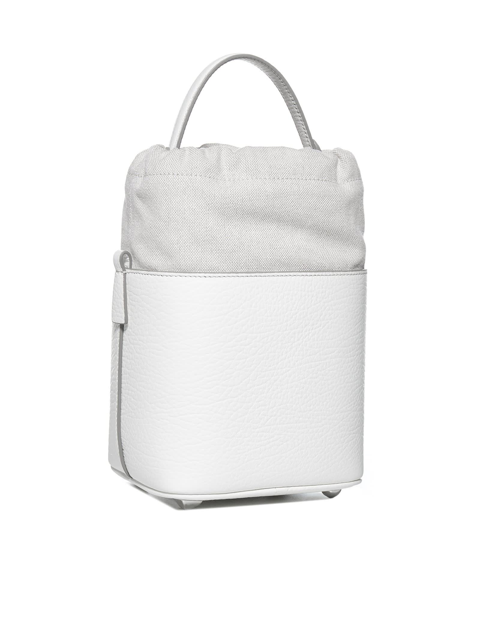 Shop Maison Margiela Shoulder Bag In White