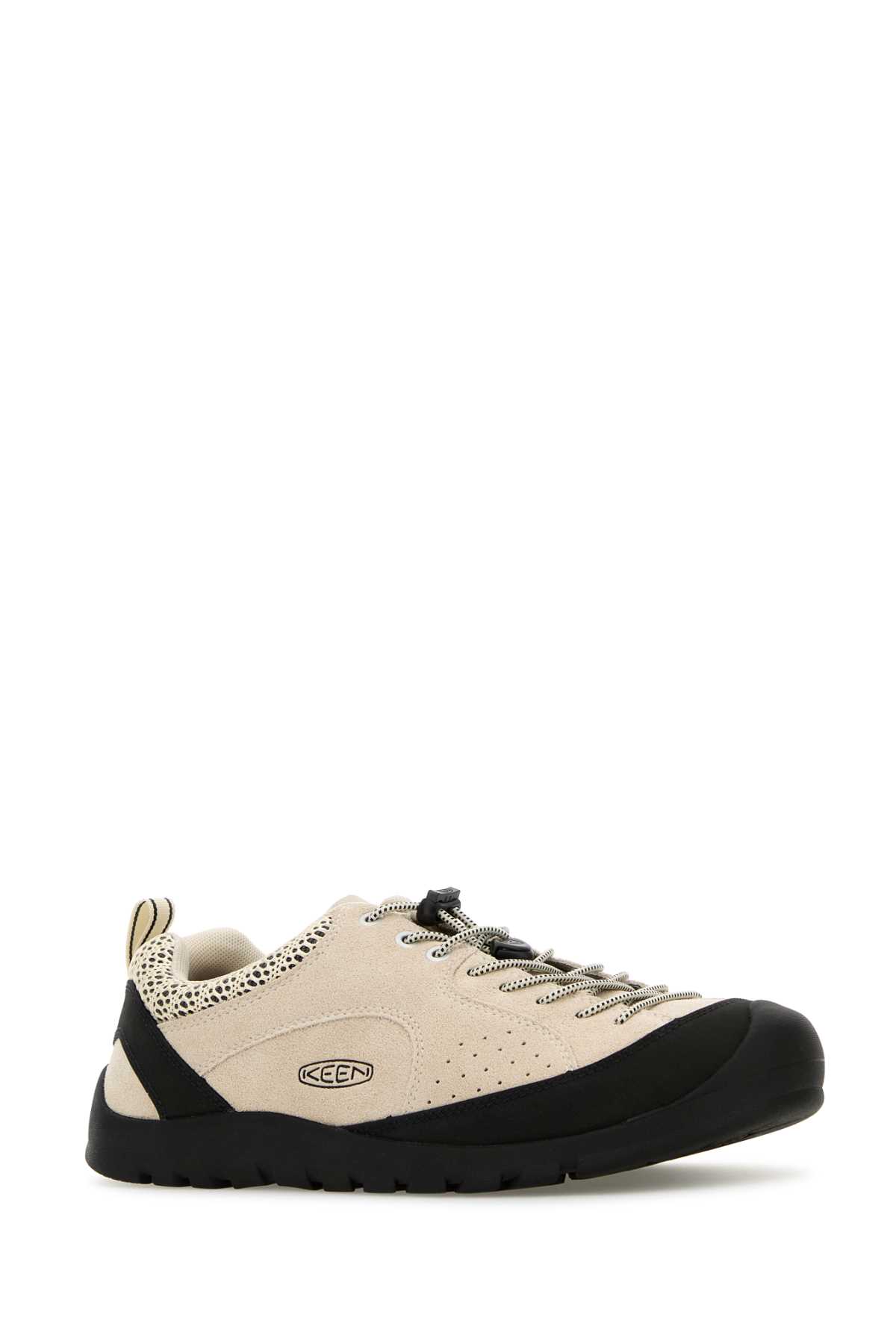 Keen Multicolor Suede And Fabric Jasper Rocks Sneakers In Neutral