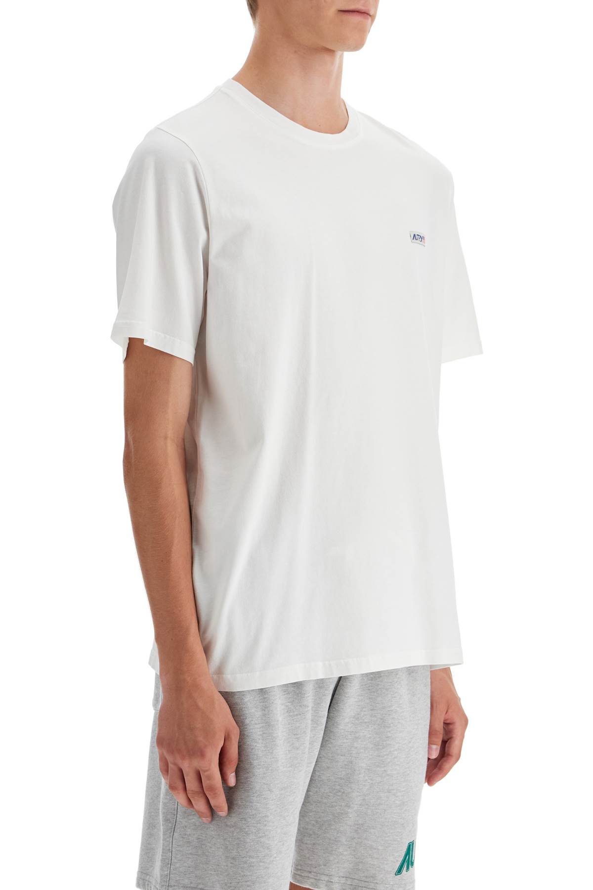 Shop Autry Logo T-shirt In White
