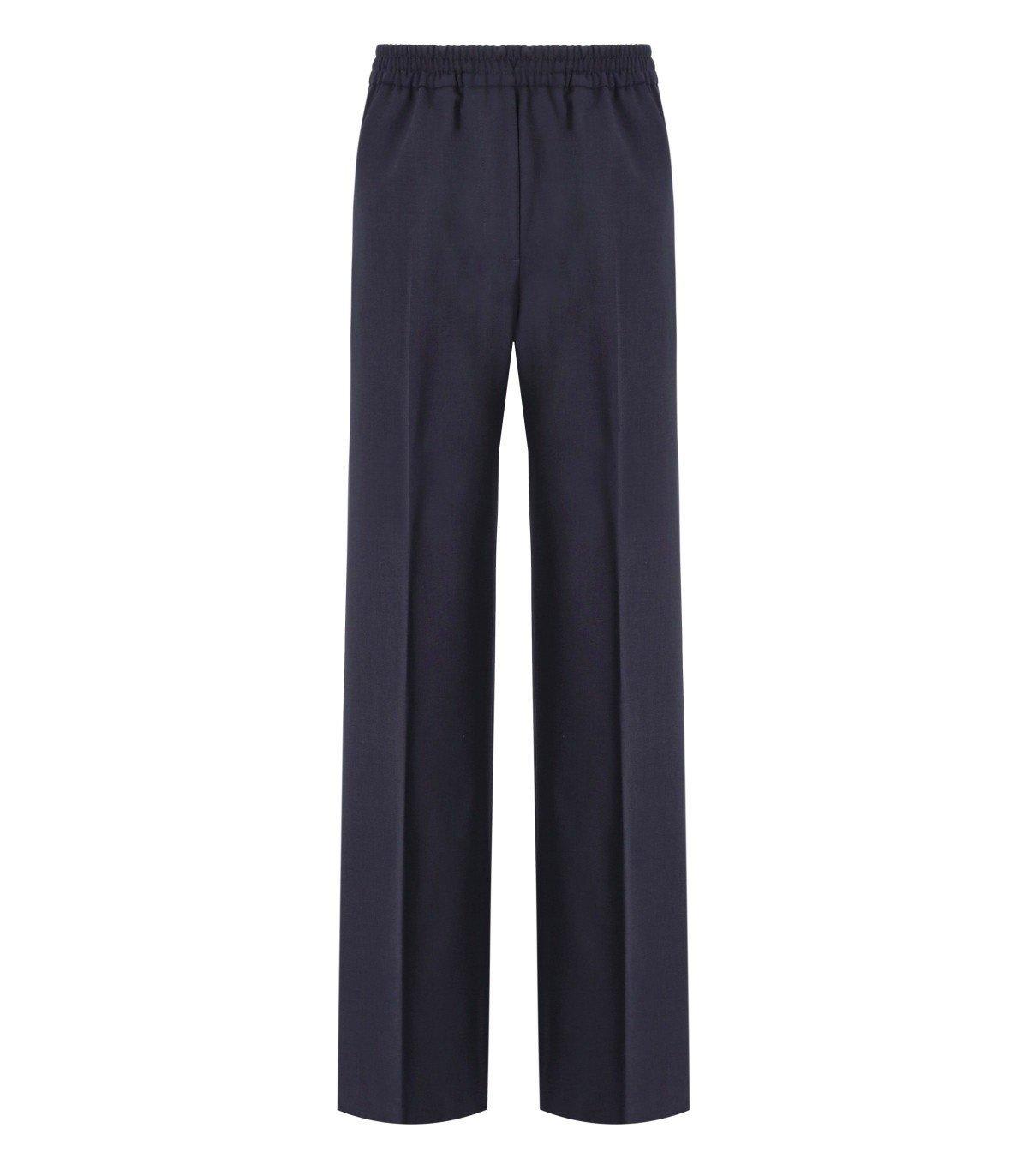 High Waist Straight Leg Trousers