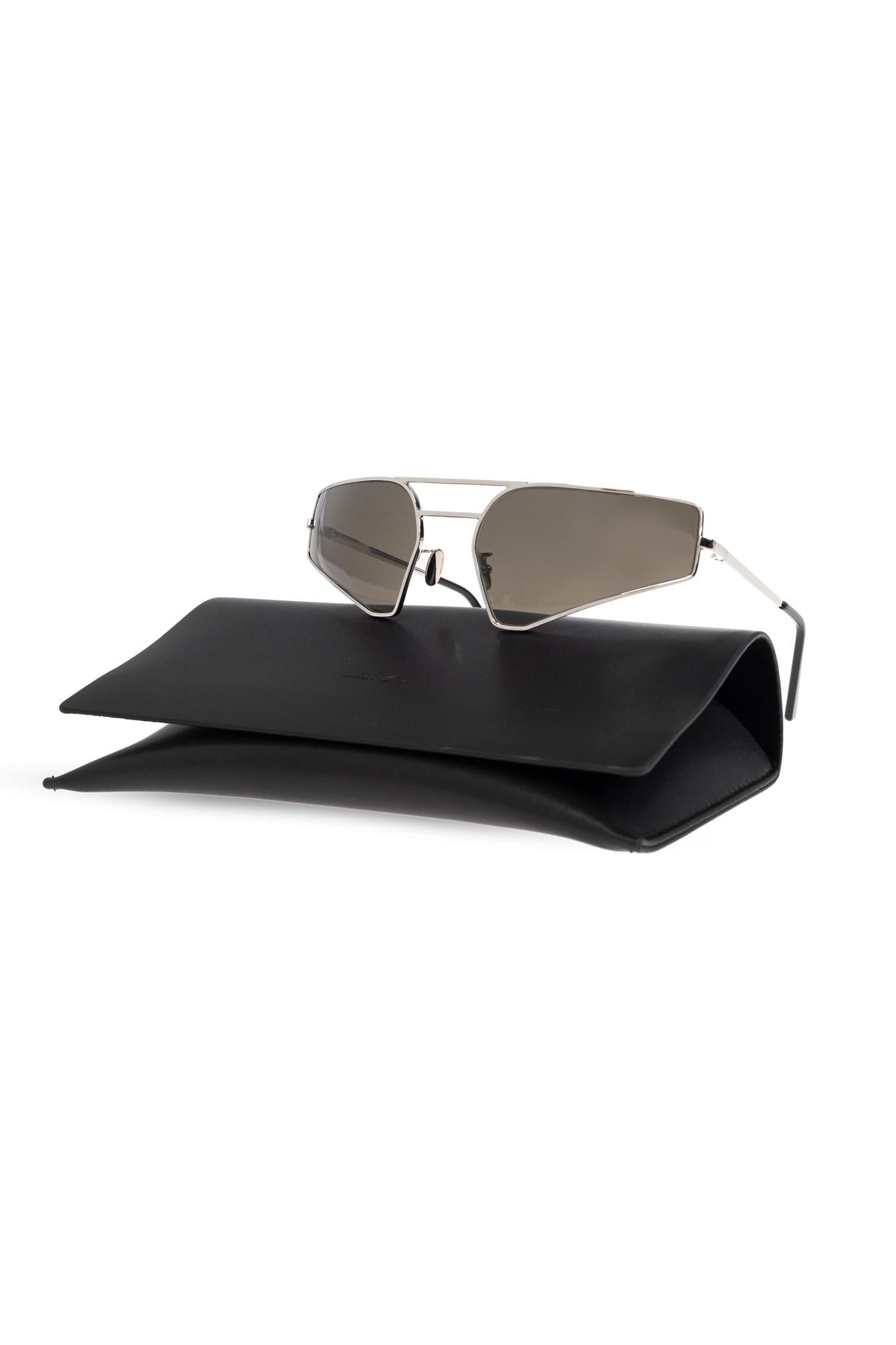 Rick Owens Sunglasses Prong In Silver