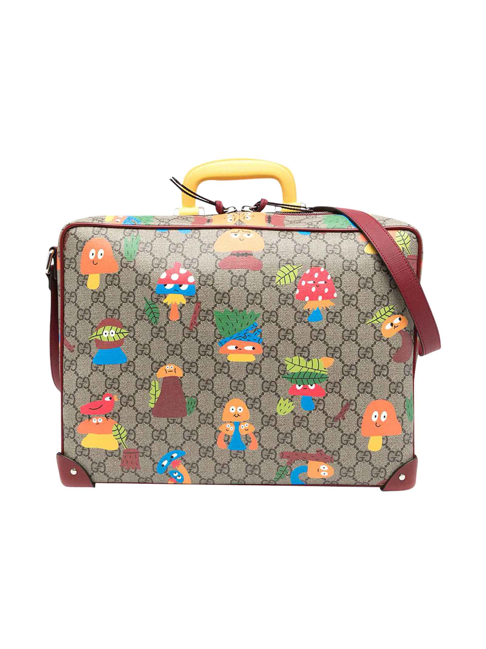 Gucci Unisex Gg Supreme Suitcase