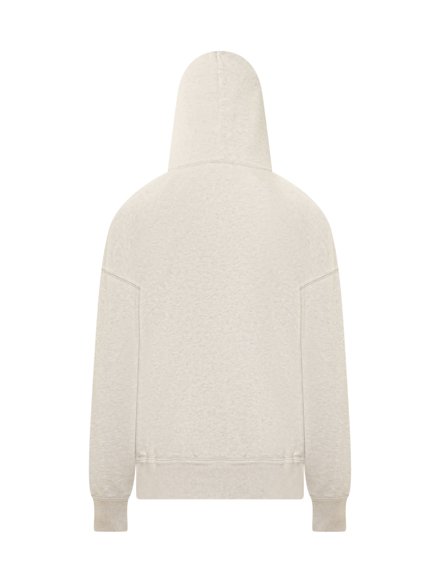 Isabel Marant Étoile Isabel Marant Etoile Women Melange Ivory Cotton Blend Mansel Sweatshirt In Brown