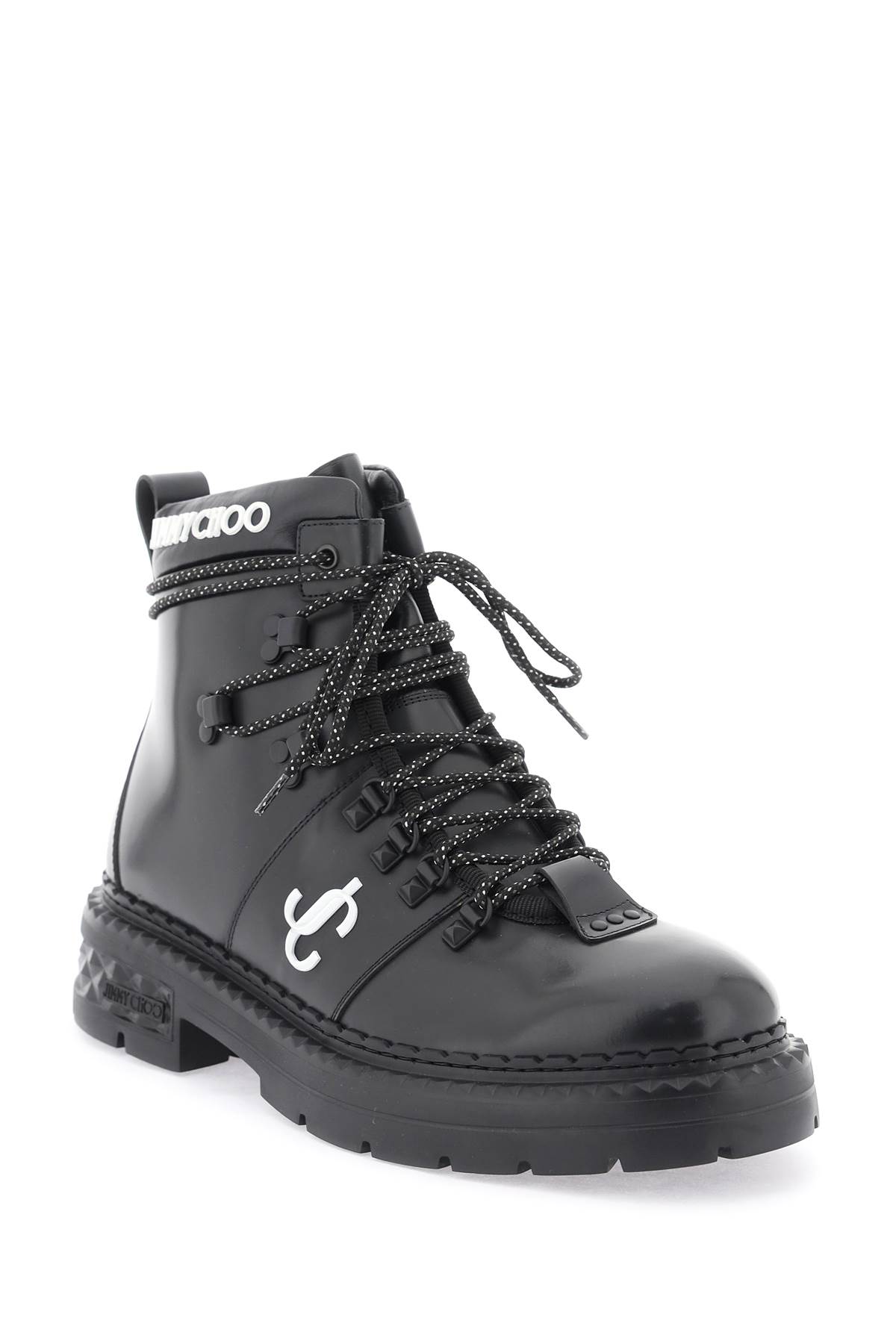 Shop Jimmy Choo Marlow Hiking Boots In Black (black)