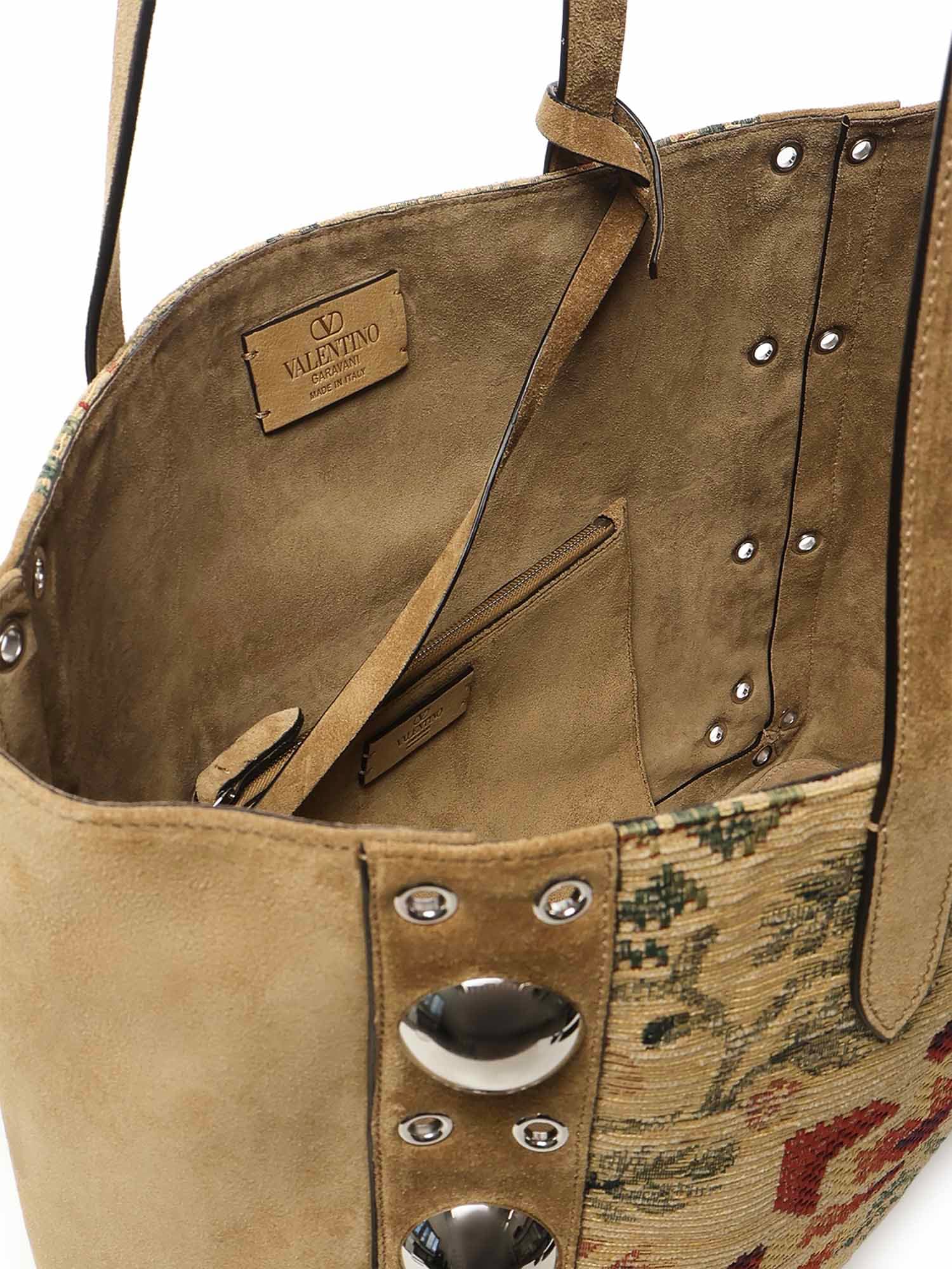 Valentino Nellcôte Tote Bag In Multi