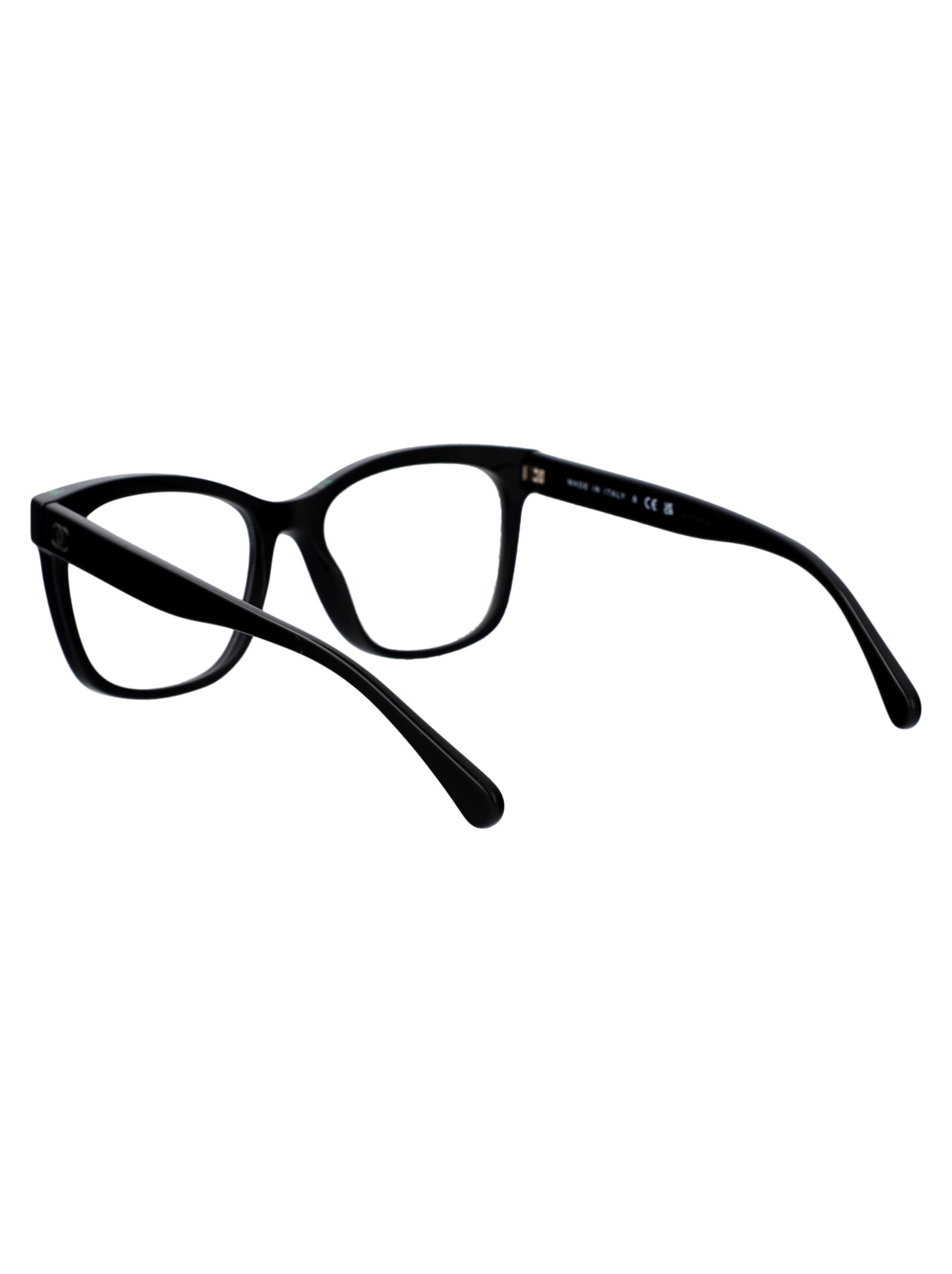 Pre-owned Chanel 0ch3392 Glasses In 1710 Black