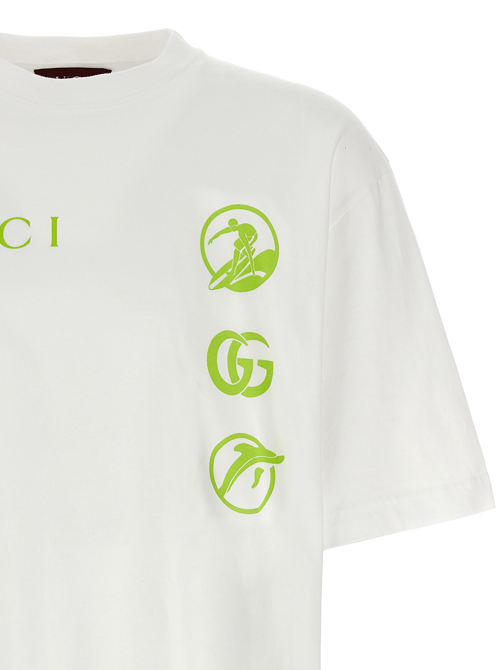 Gucci Printed Cotton Jersey T-shirt