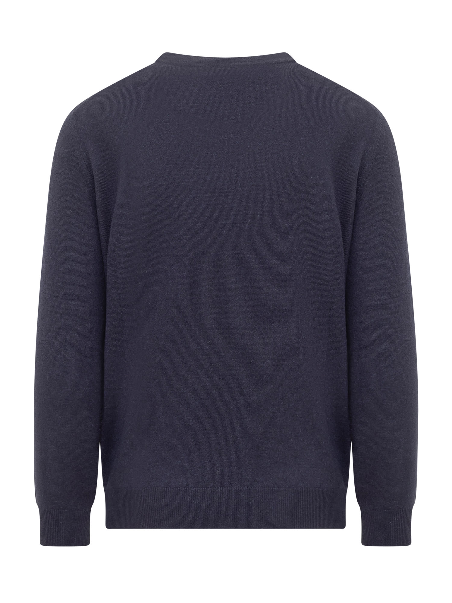Brunello Cucinelli Cashmere Crewneck Sweater In Blue