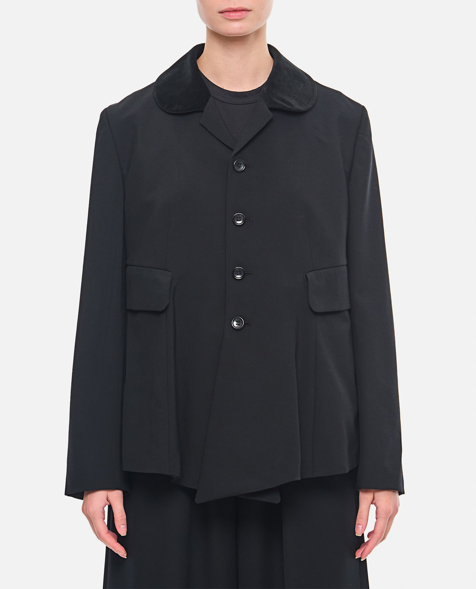 Shop Comme Des Garçons Jacket In Black