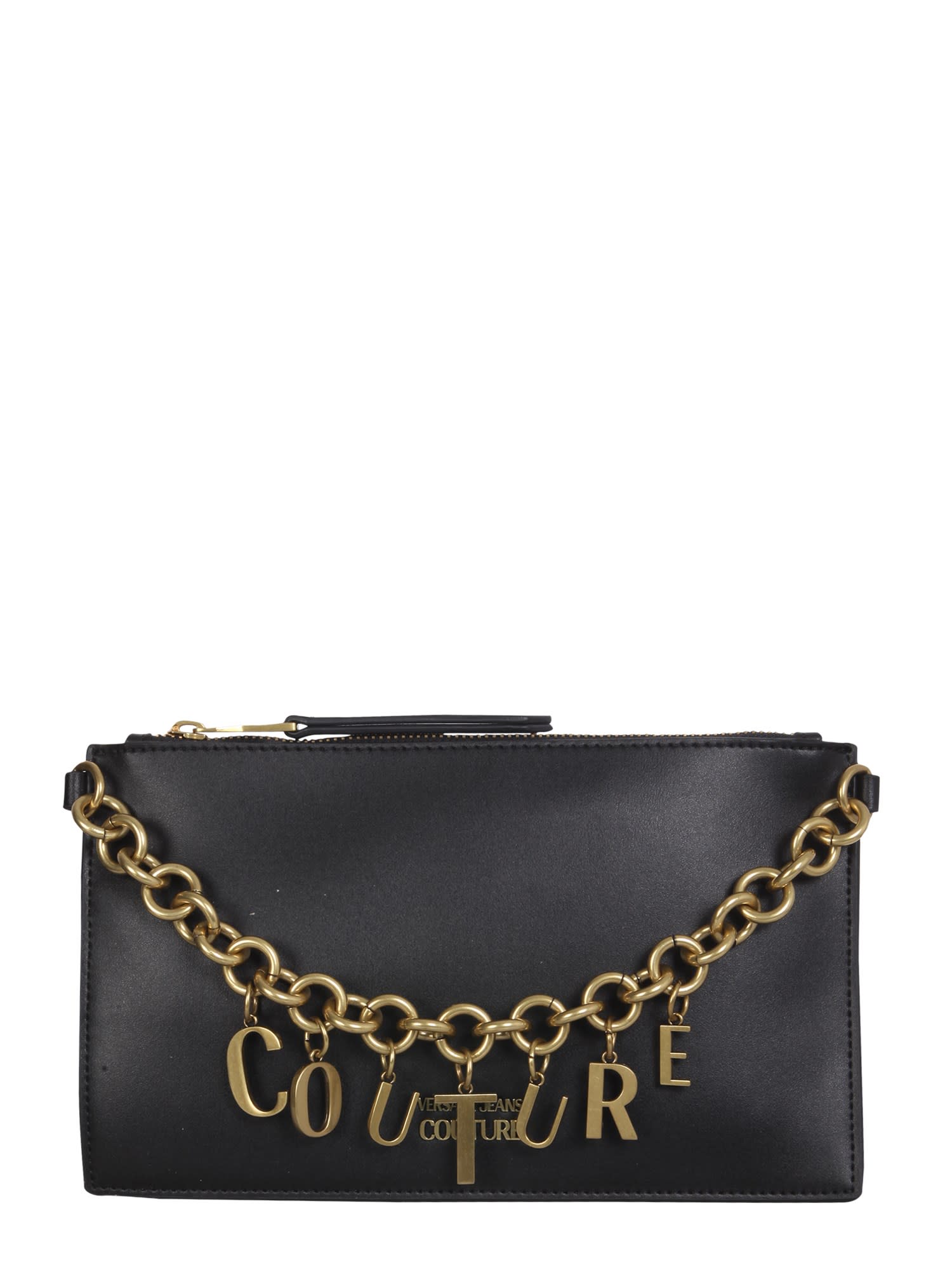 Versace Jeans Couture Clutch With Chain