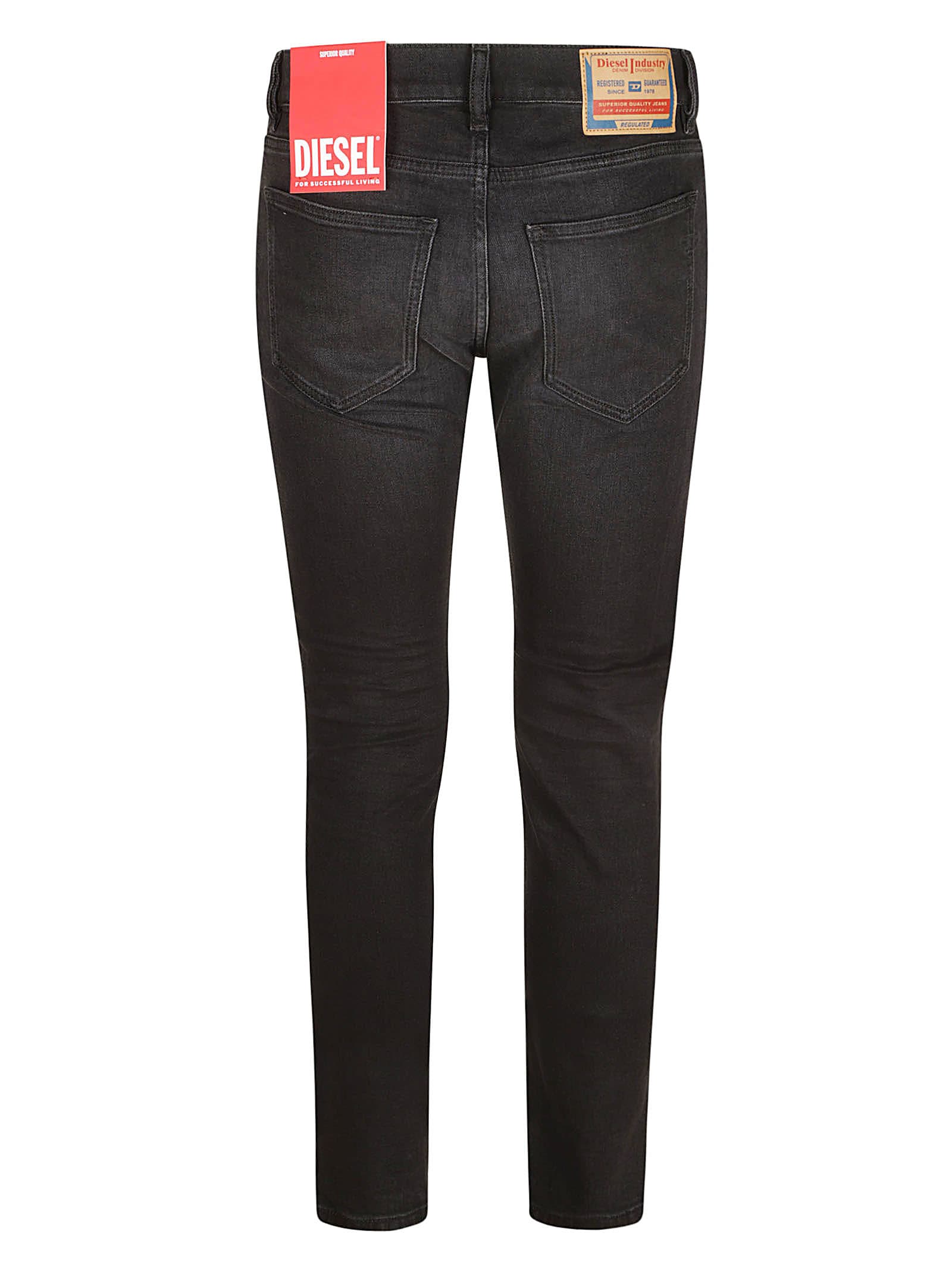 Shop Diesel Skinny Fit Jeans In Non Definito
