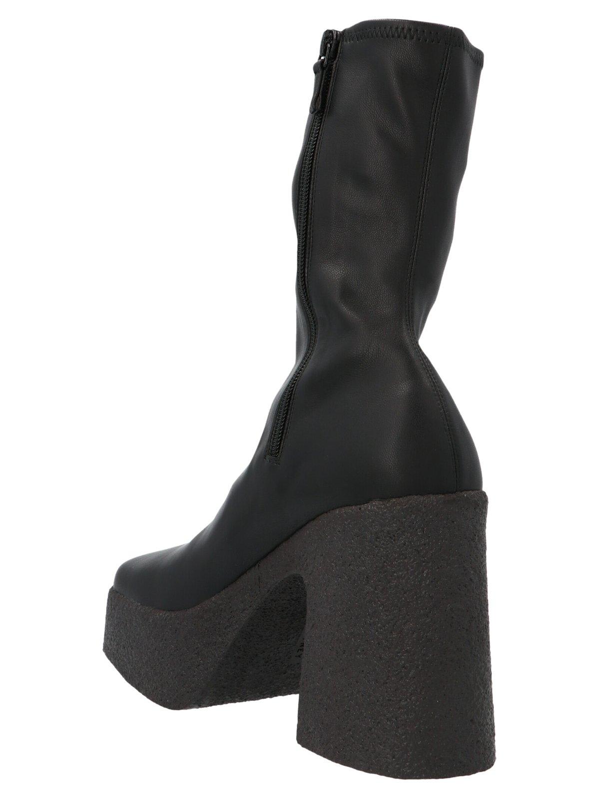Shop Stella Mccartney Chunky Ankle Boots In Black