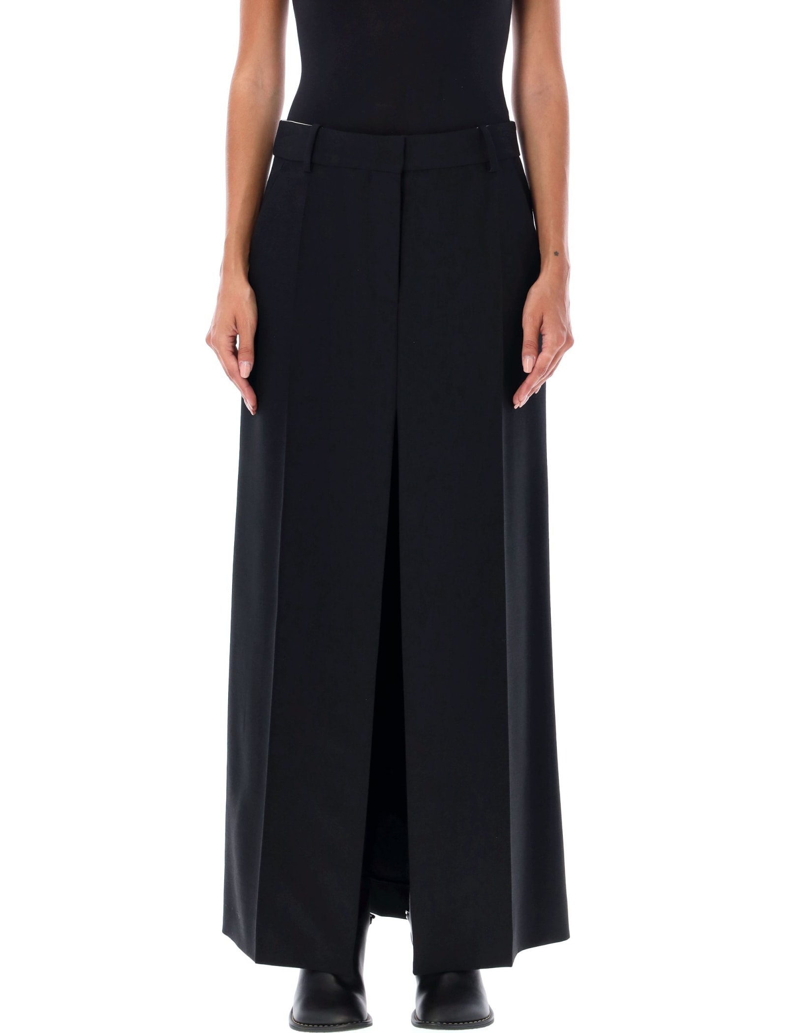 Shop Stella Mccartney Skirt Maxi In Black